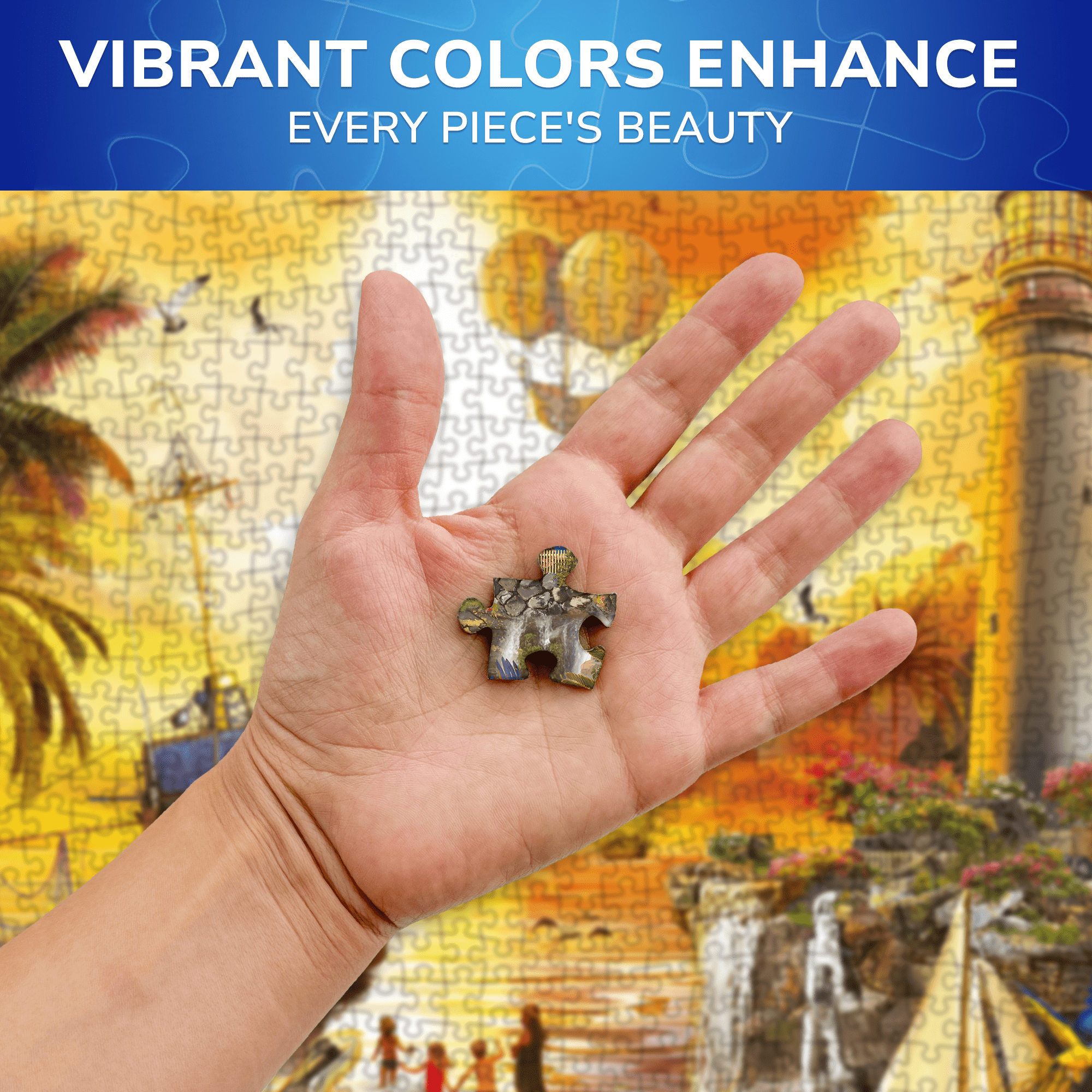 1000 Pcs Jigsaw Puzzle for Adults | Lighthouse
