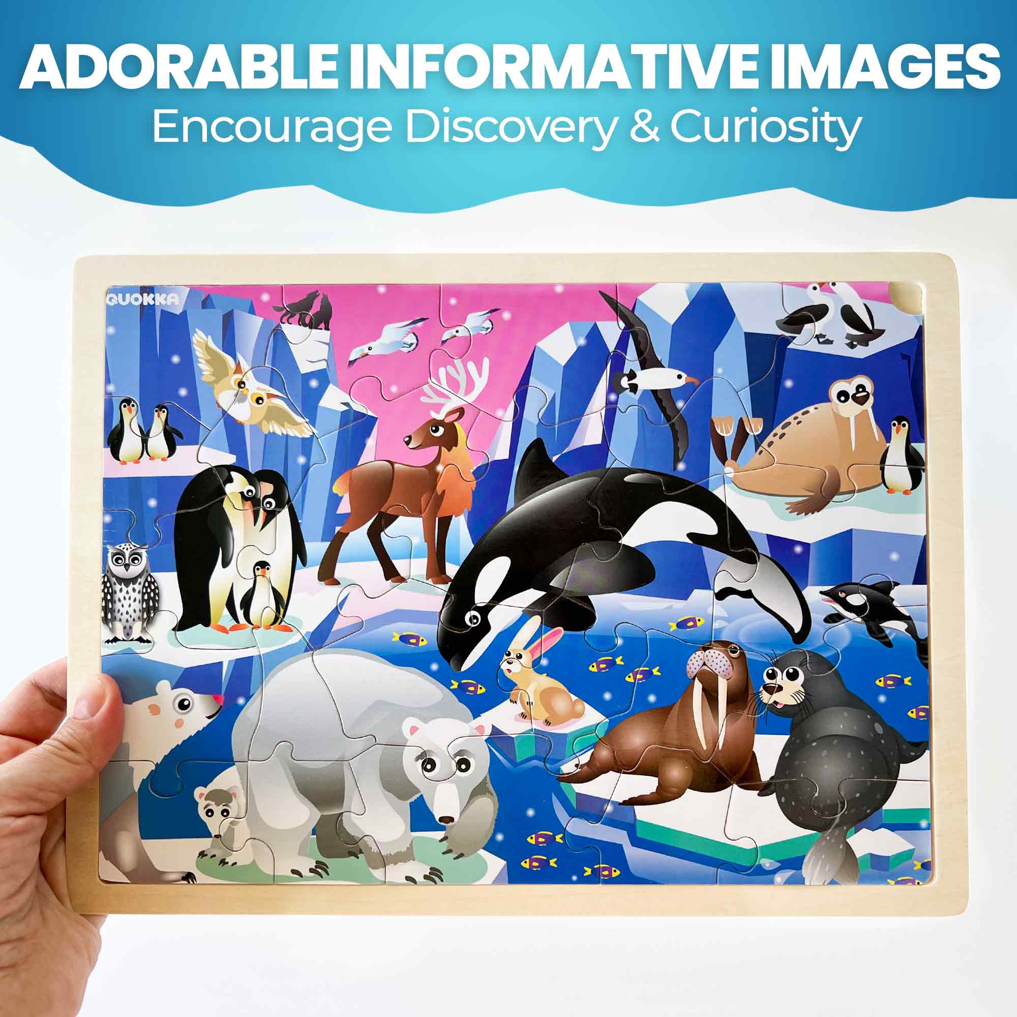 Wooden Puzzles for Toddler