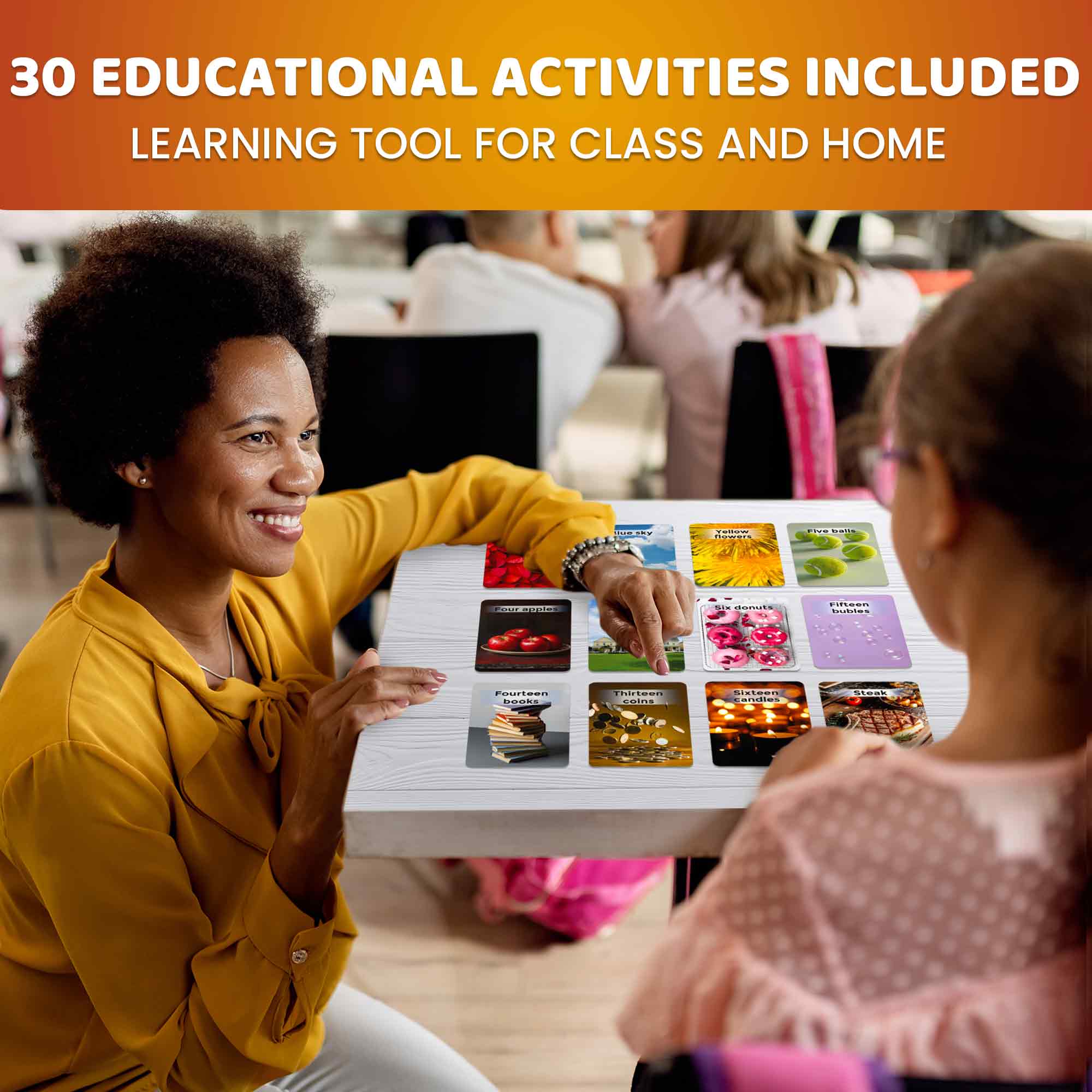 260 Flash Cards with Realistic Images for Kids