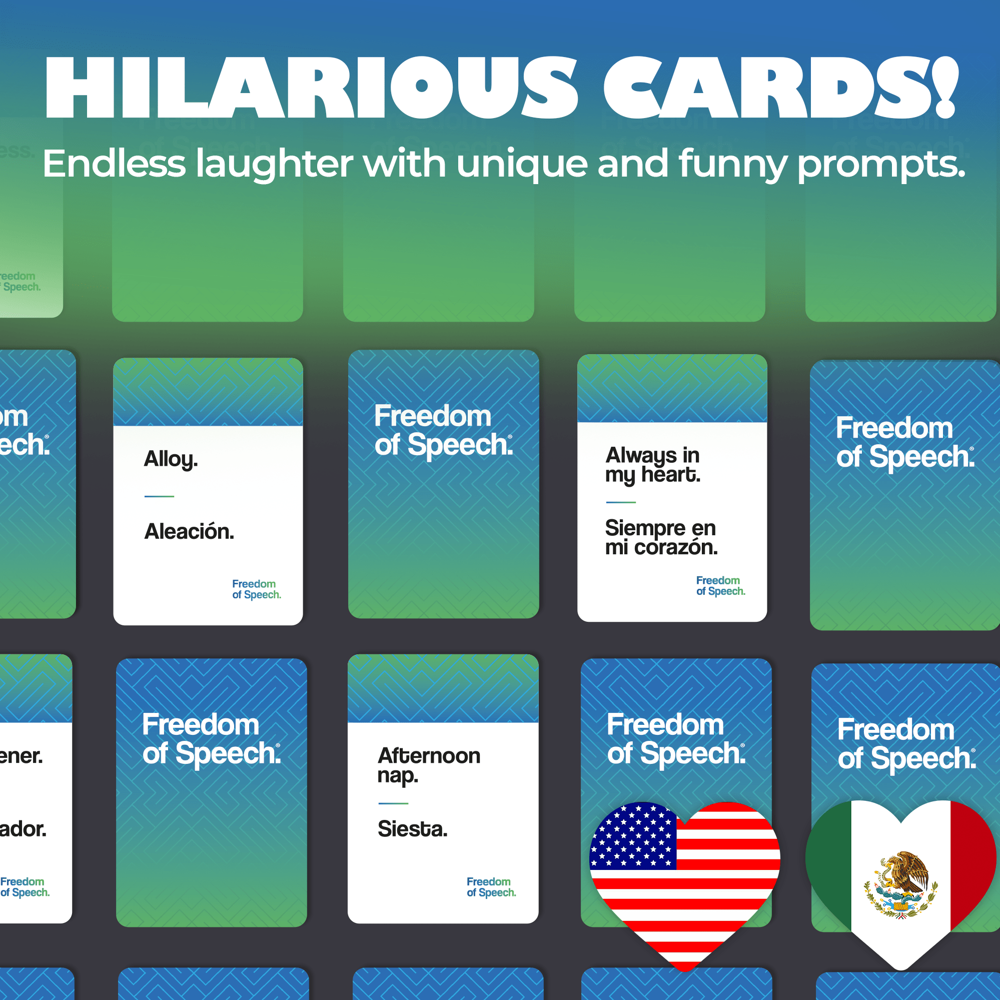 Bilingual Card Game – Fun Spanish & English Family Game