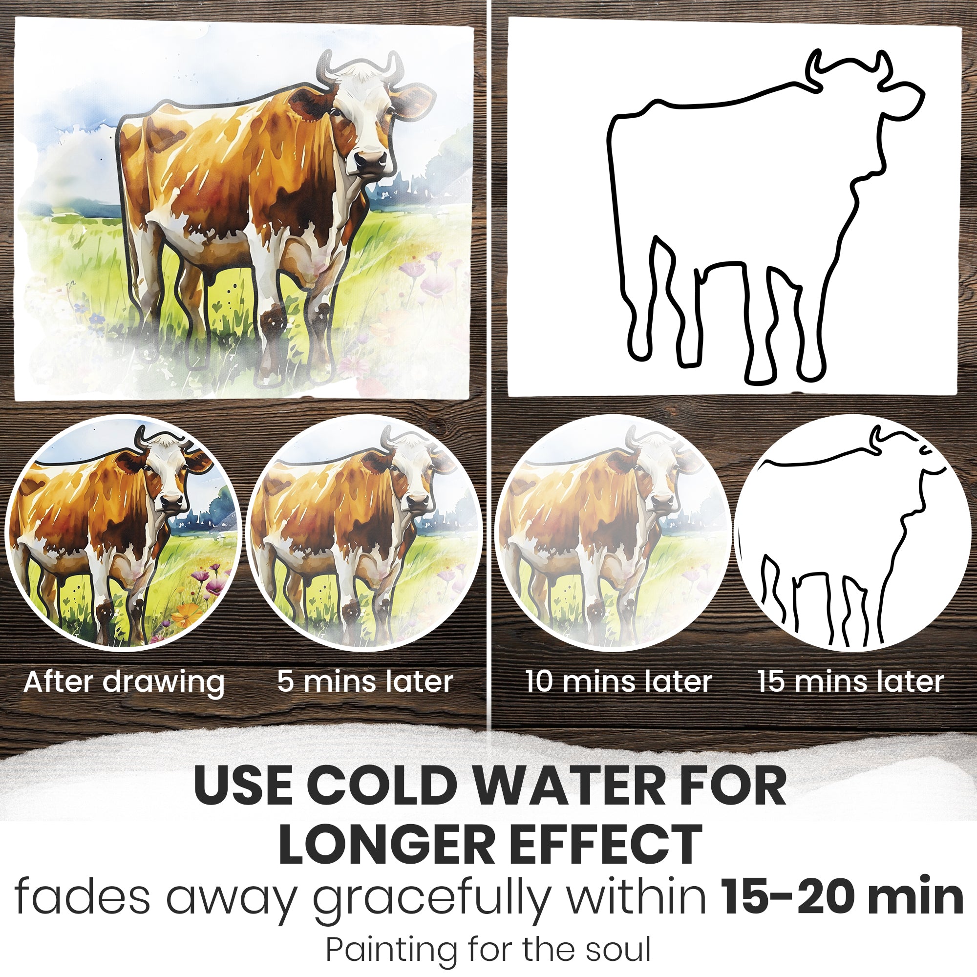 Water Painting Dementia Activities for Seniors | Farm Memories
