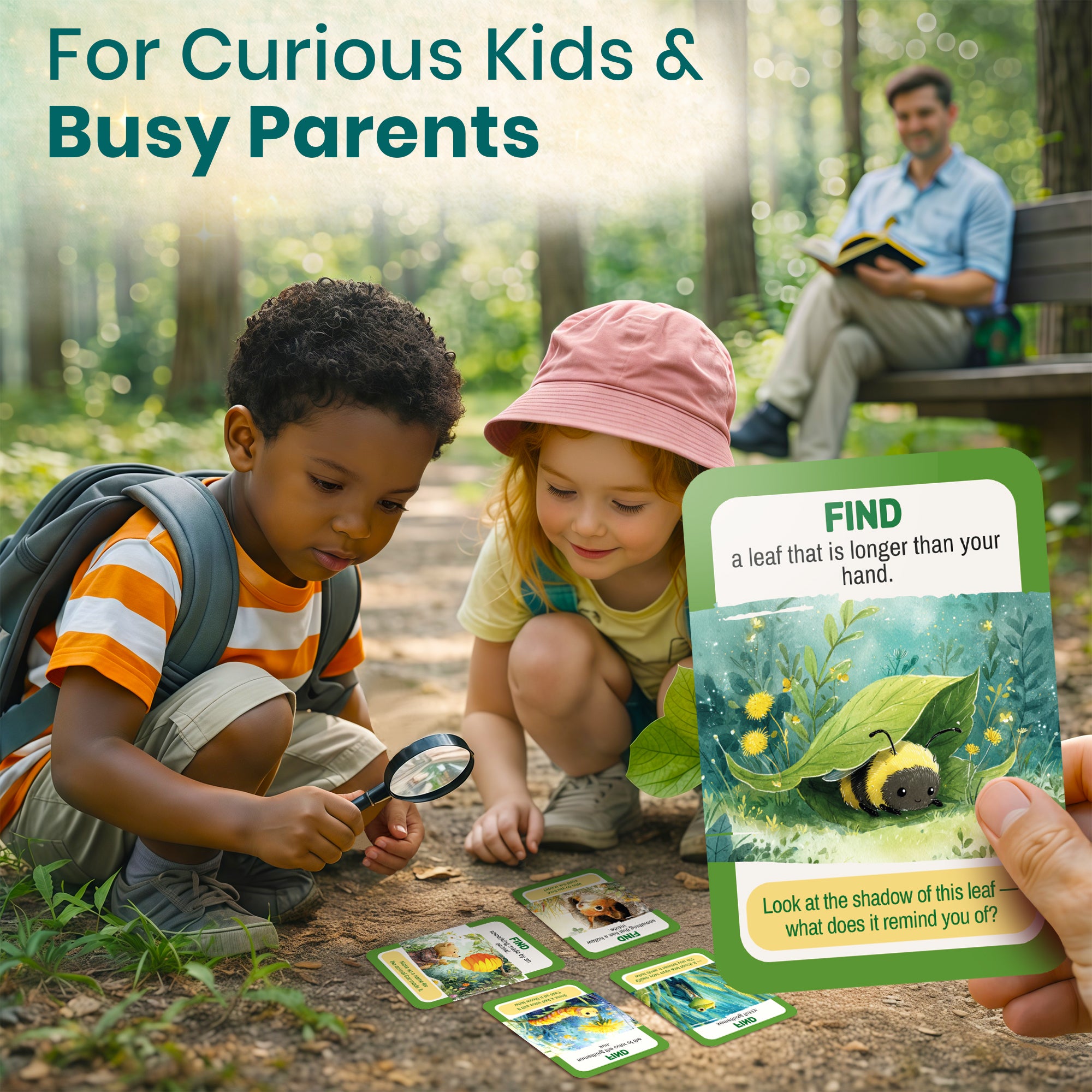 Scavenger Hunt Game for Kids Ages 4-8 - Outdoor Adventure Games