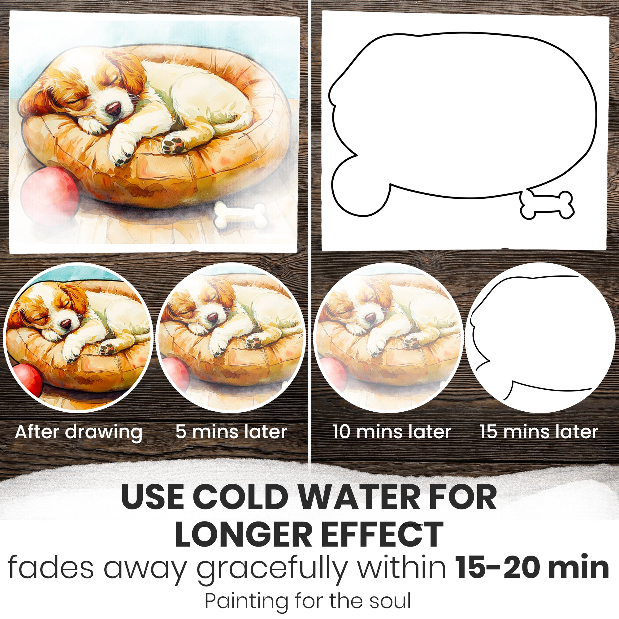 Water Painting Dementia Activities for Seniors | Cozy Home