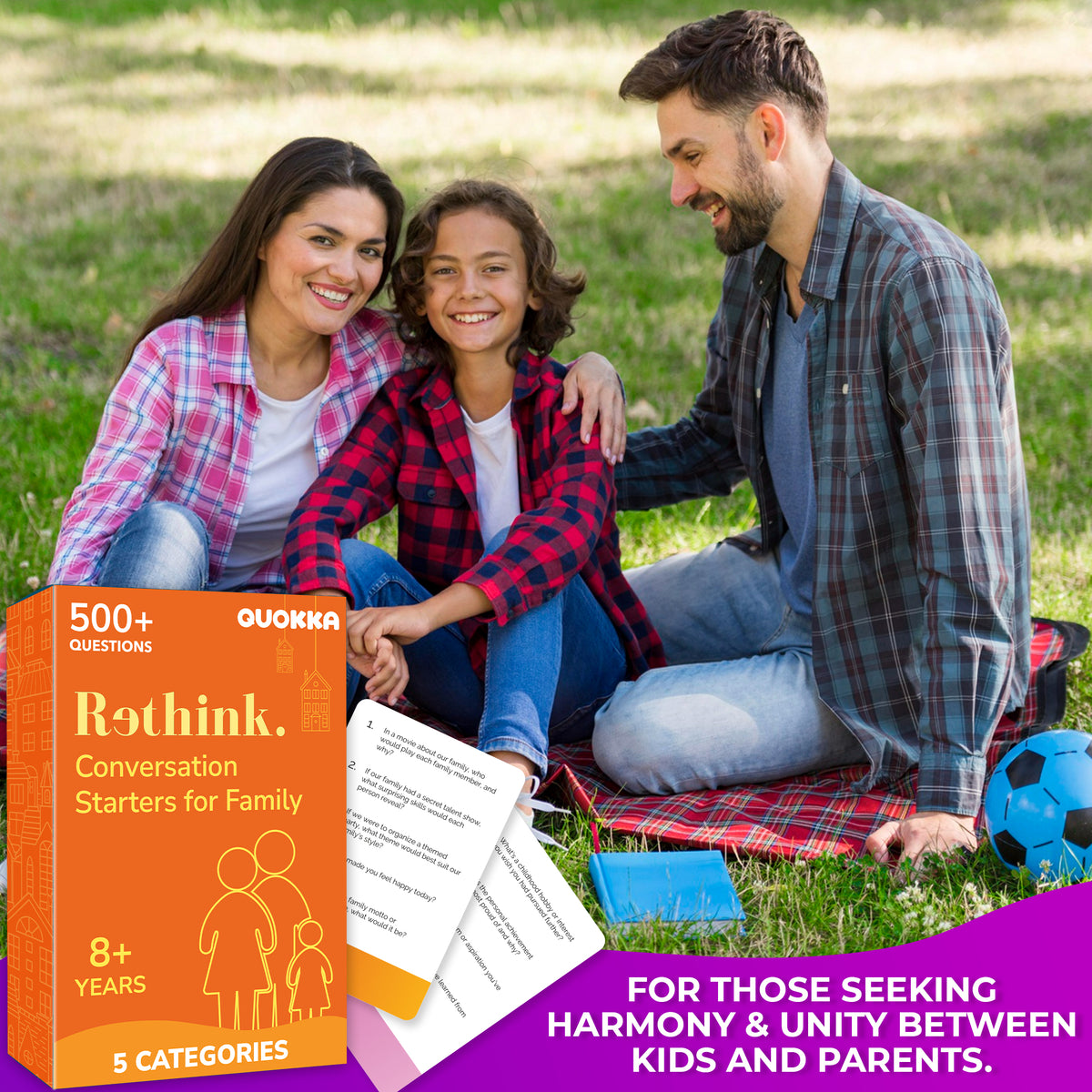 Rethink!: Conversation Starters for Family | 100 Cards