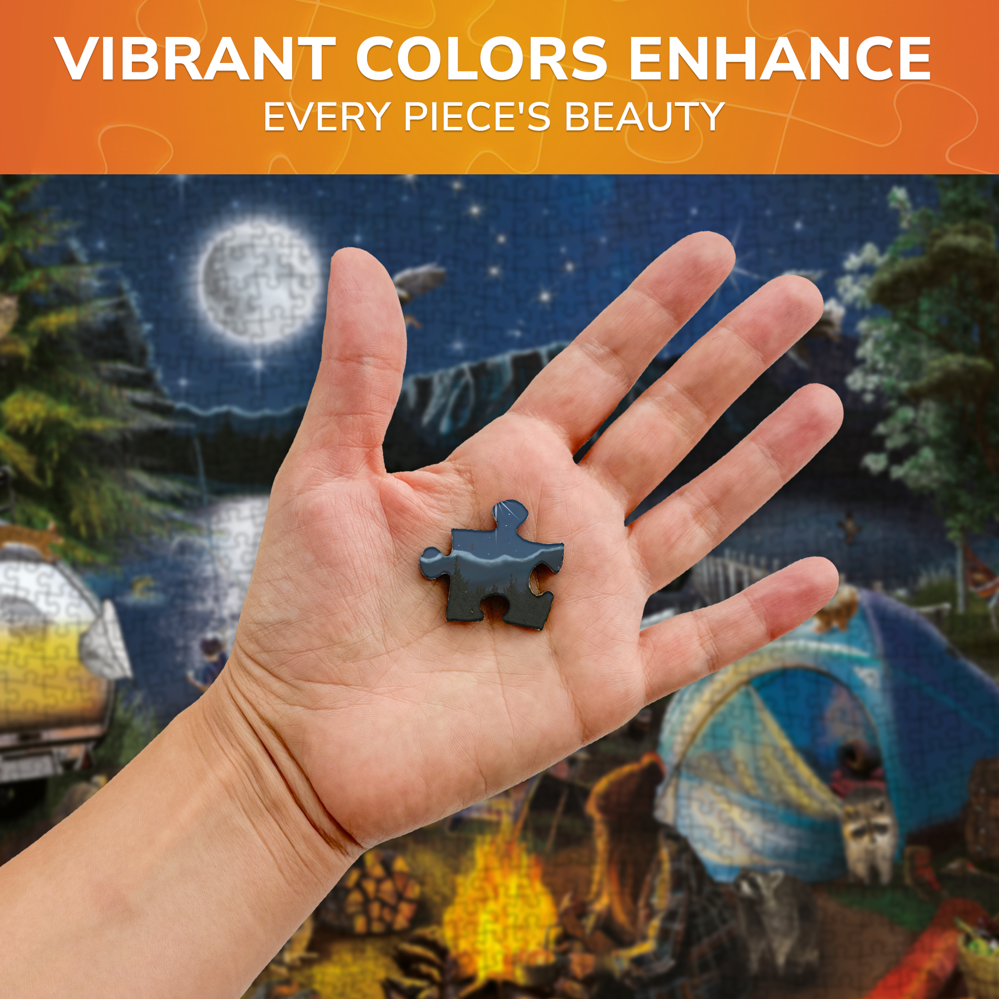 1000 Pcs Jigsaw Puzzle for Adults | Campfire