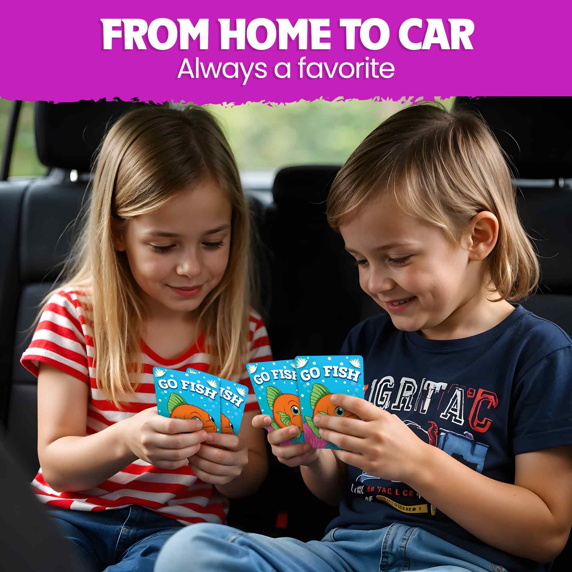 6 Pack Card Games for Kids Ages 4–8 - Fun Family Games