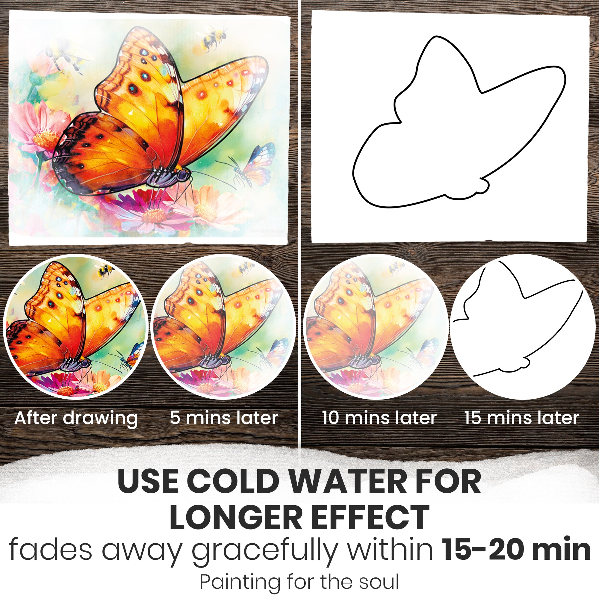 Water Painting Dementia Activities for Seniors | Vibrant Blooms