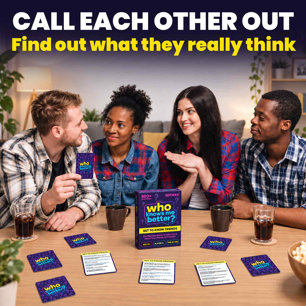 Trivia Game Who Knows Me Better Classic | Friends & Family