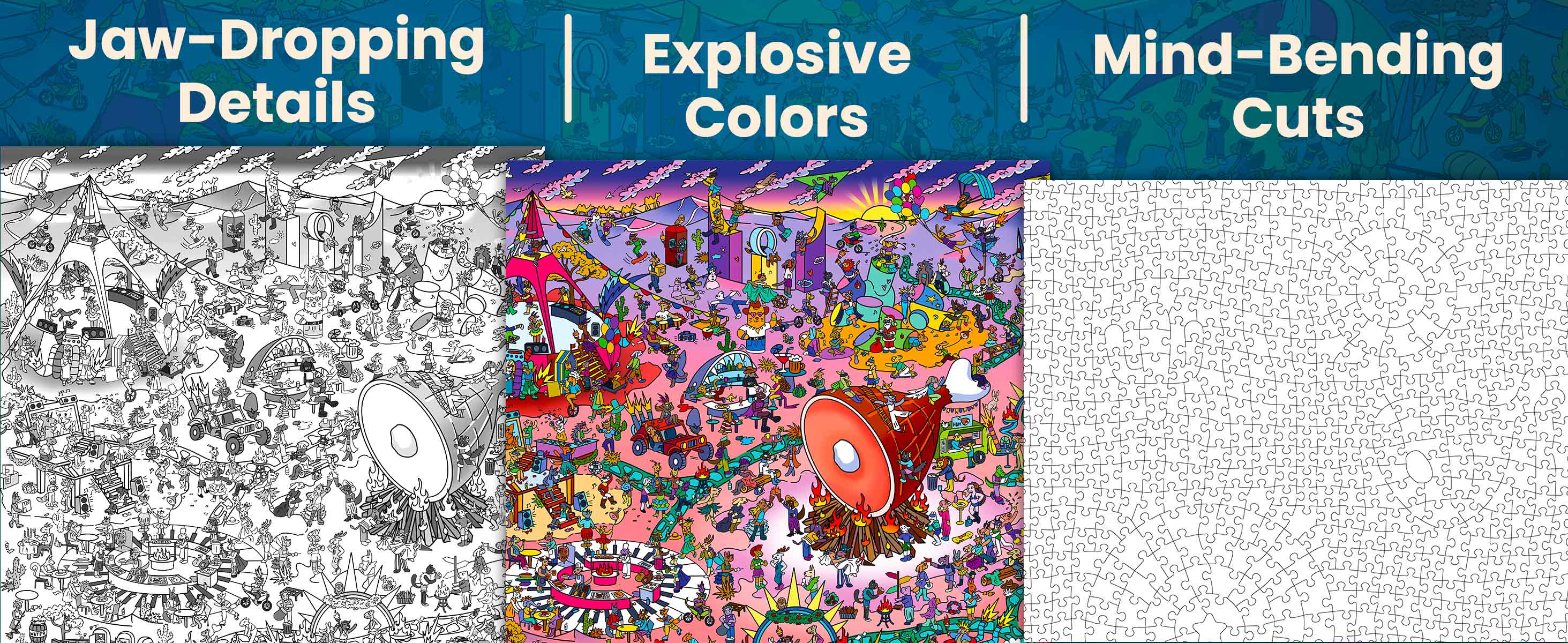 Puzzle Game for Focus & Relaxation with Twist