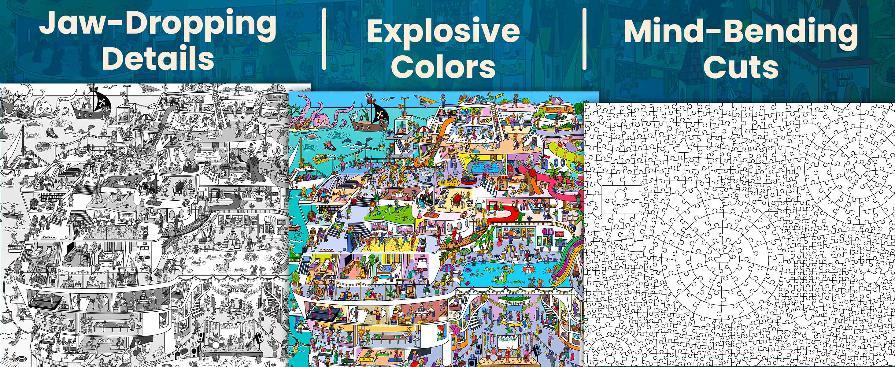 Intricate Details Puzzles