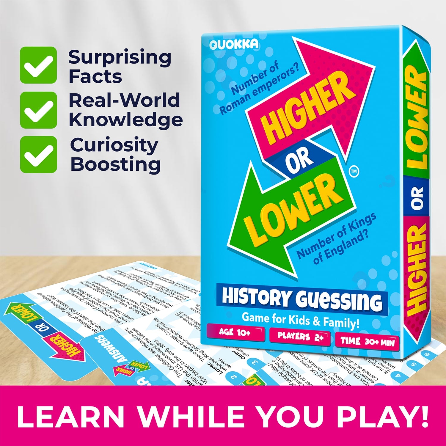 History Questions Higher or Lower