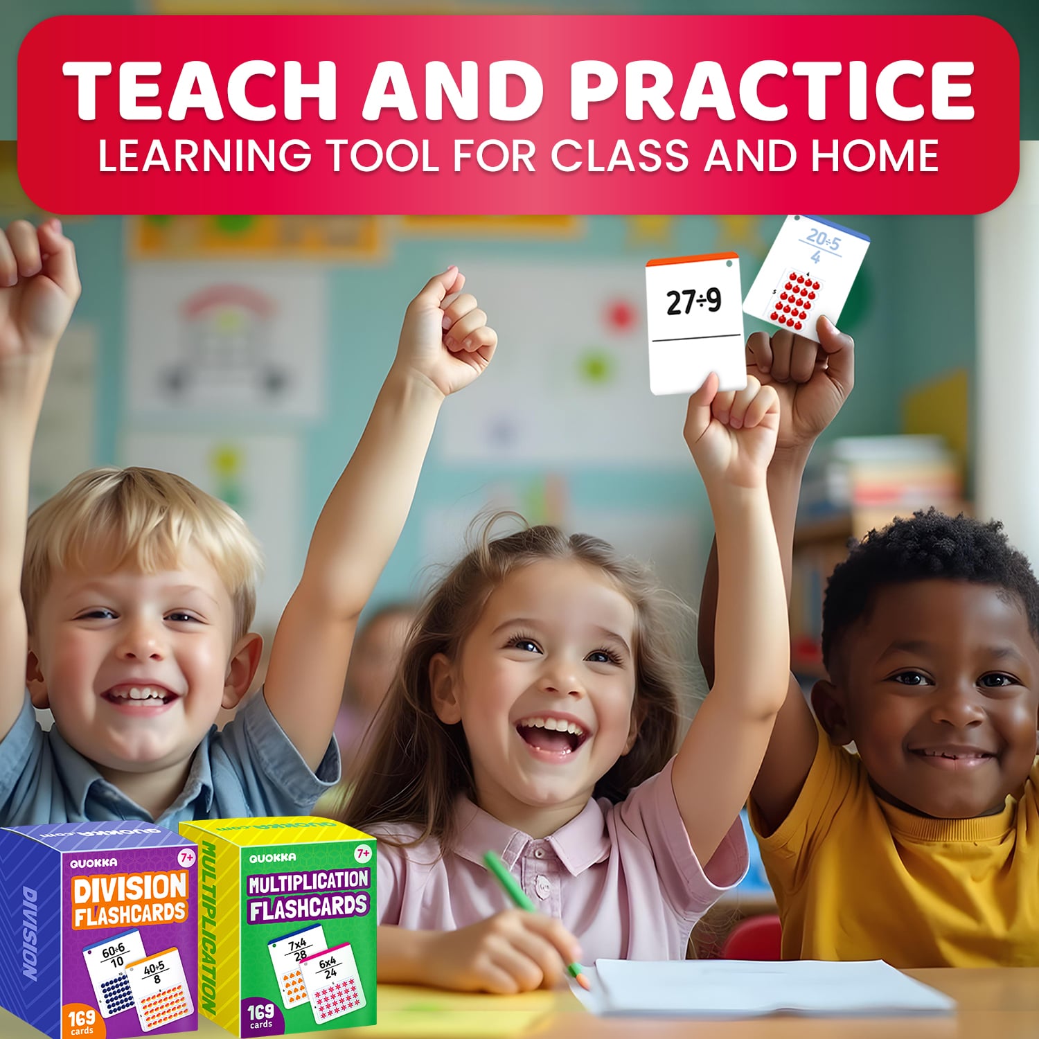 Learning Math Cards