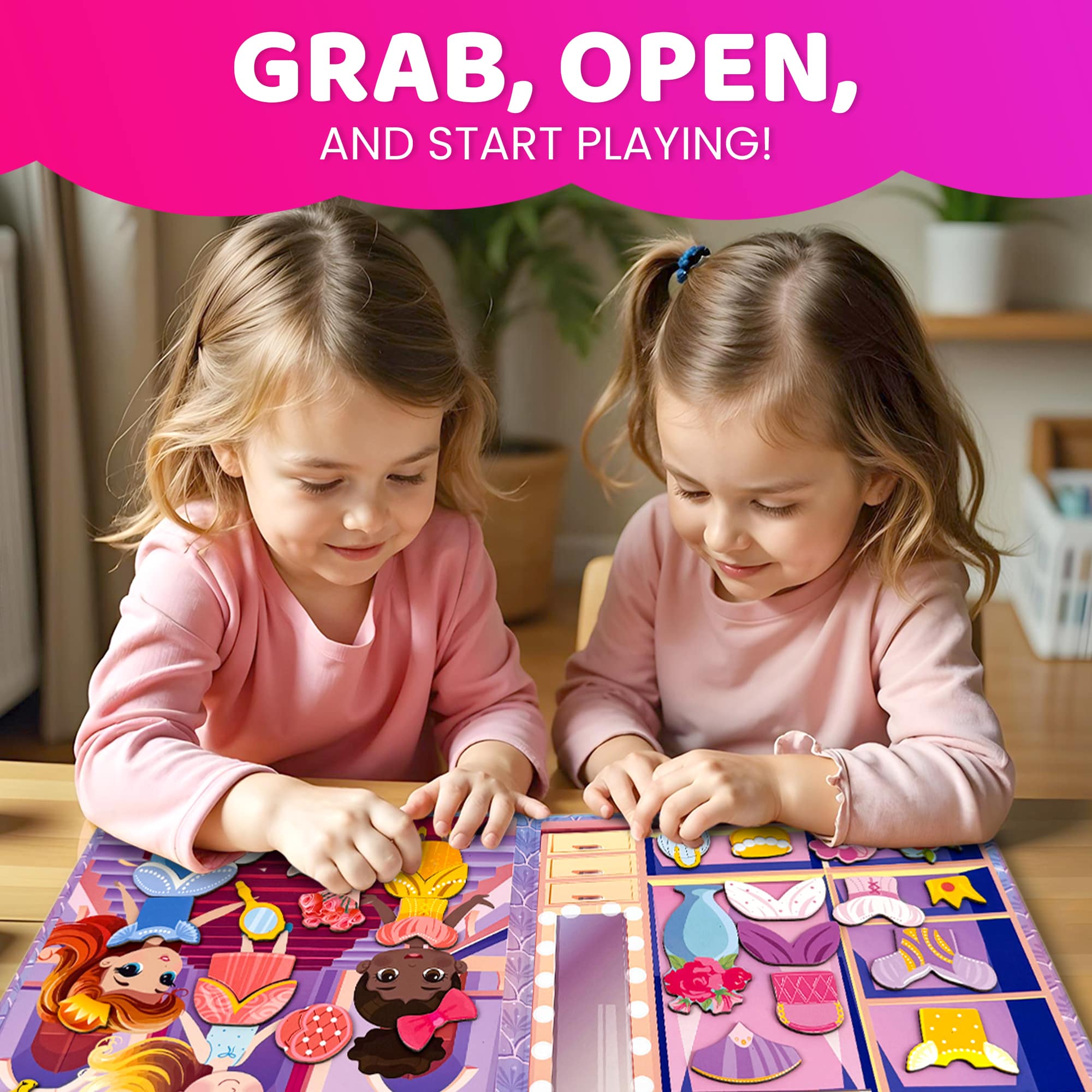 Magnetic Paper Dolls