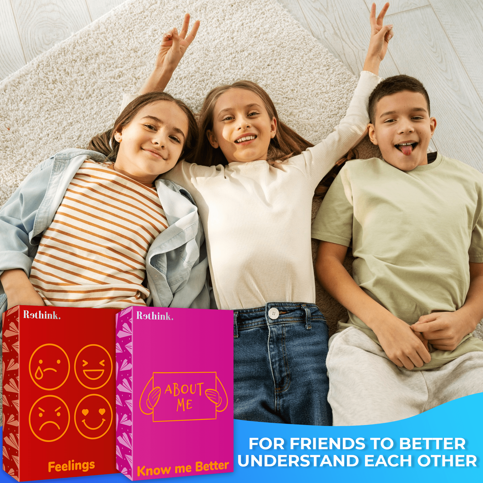 QUOKKA Rethink!: Conversation Starters for Kids and Family