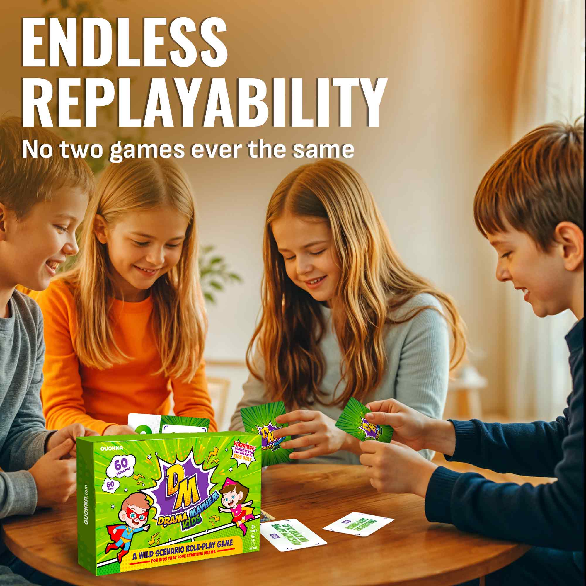 120 Scenario & Quirk Cards