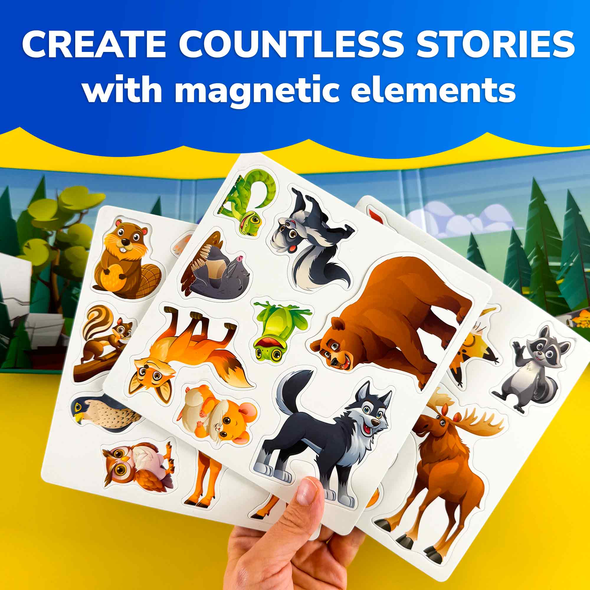 Magnetic Puzzles for Kids