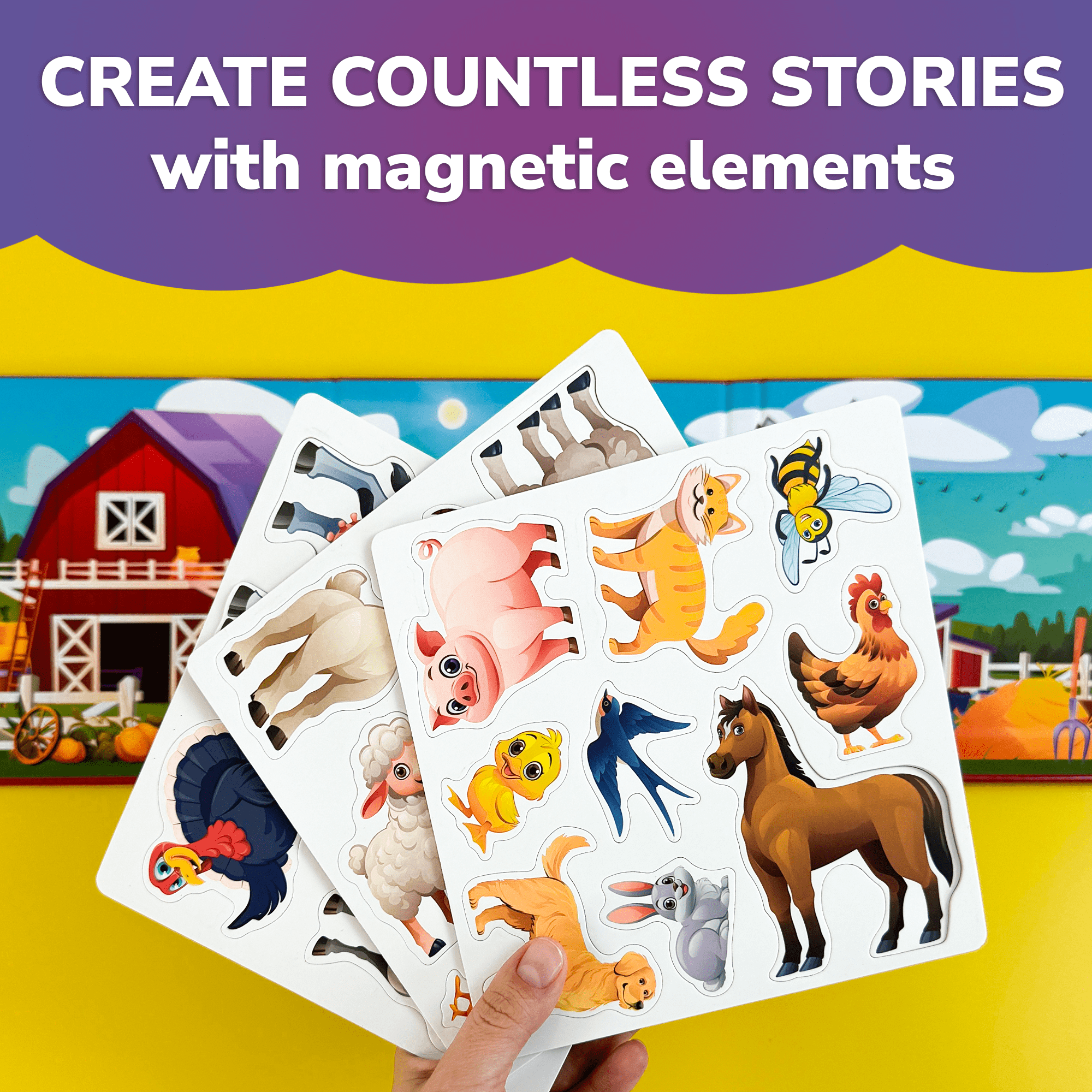 Magnetic Puzzles Toy