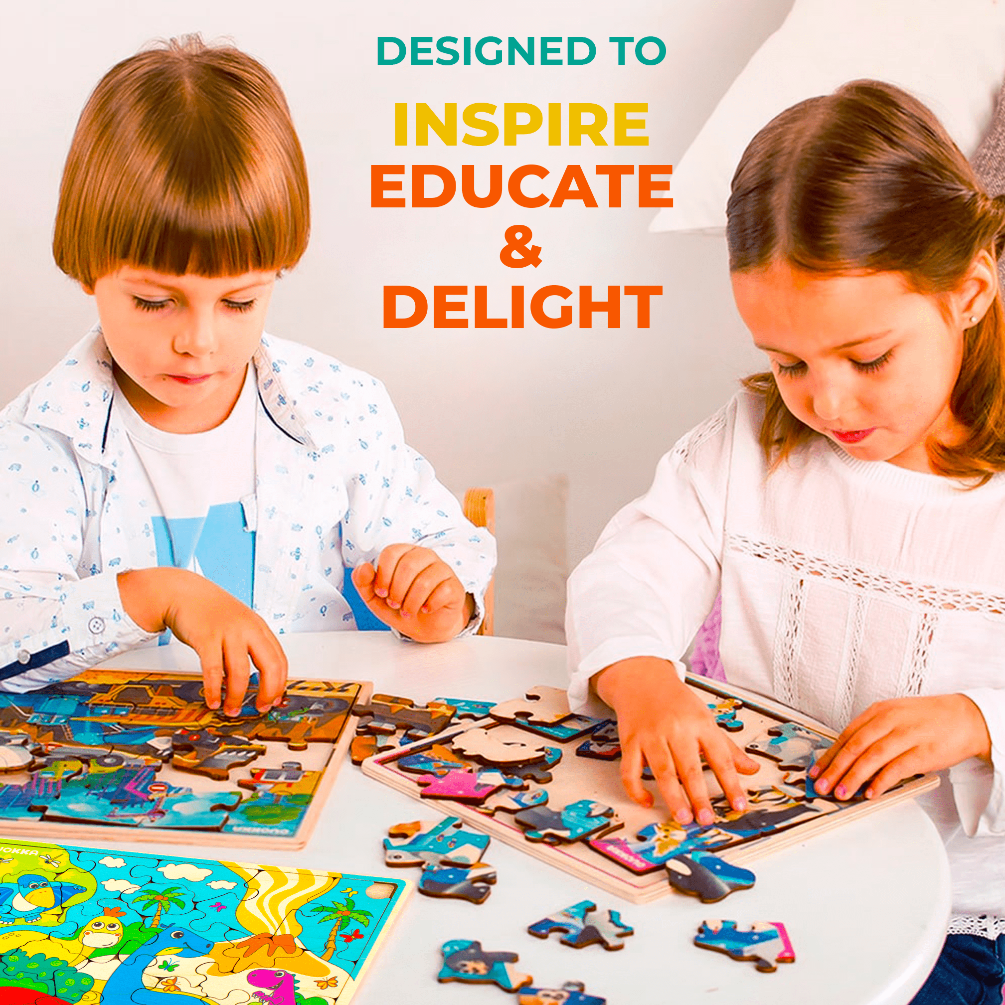 Dino Puzzles for Kids