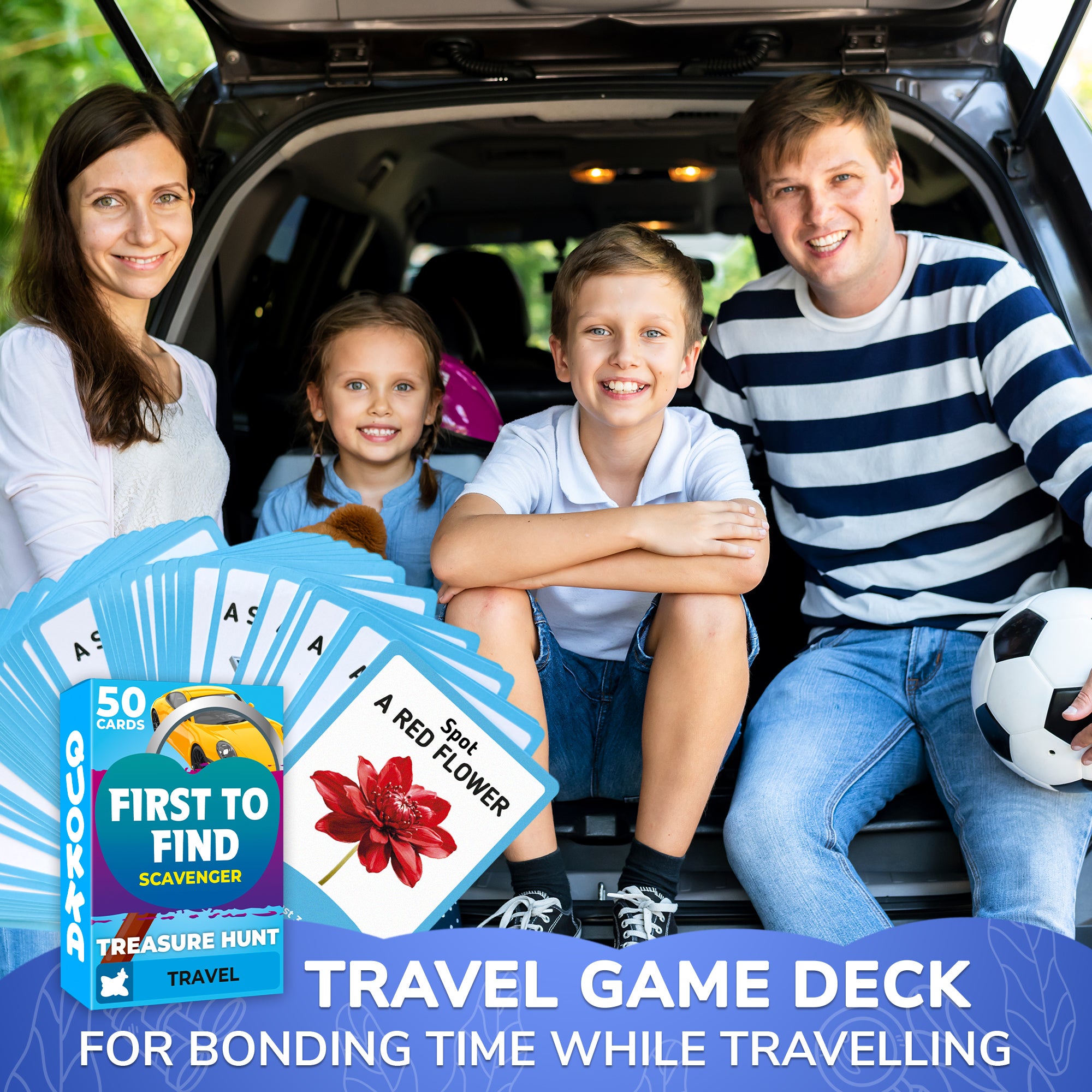 Scavenger Hunt Game 250 Cards for Kids | Indoor Outdoor Activities