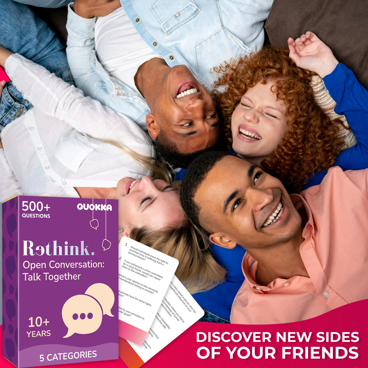 Rethink!: Conversation Starters Universal | 100 Cards