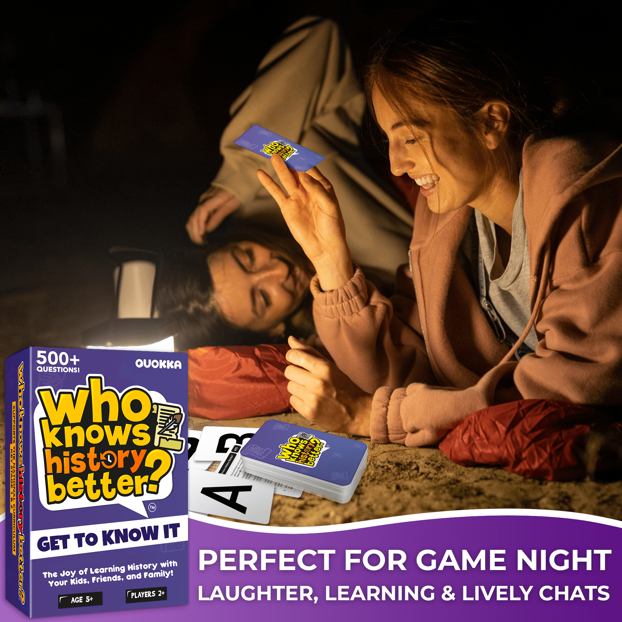 Trivia Game Who Knows History Better? for Kids & Family