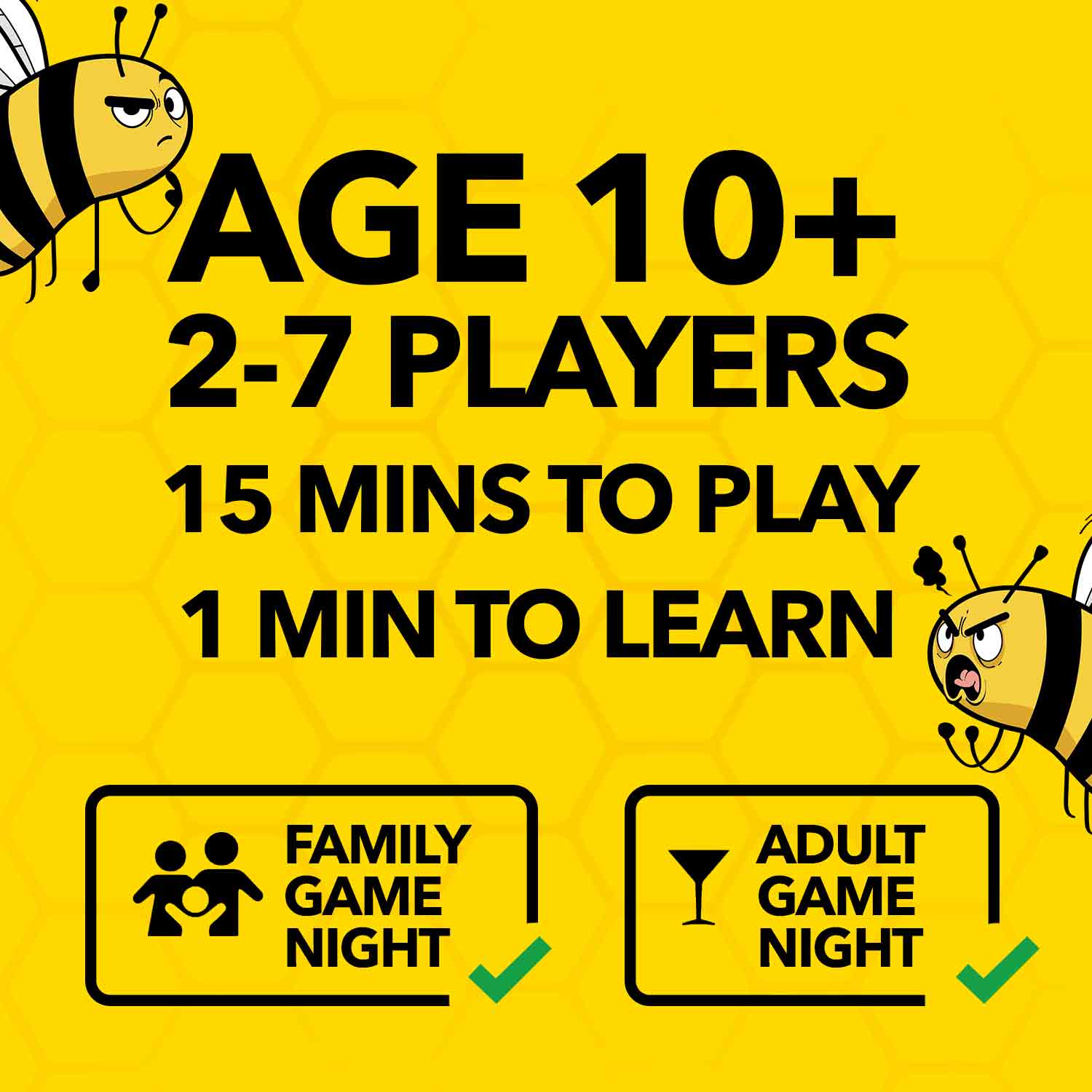 Don’t BEE Last Family Board Game for Kids - Global Edition