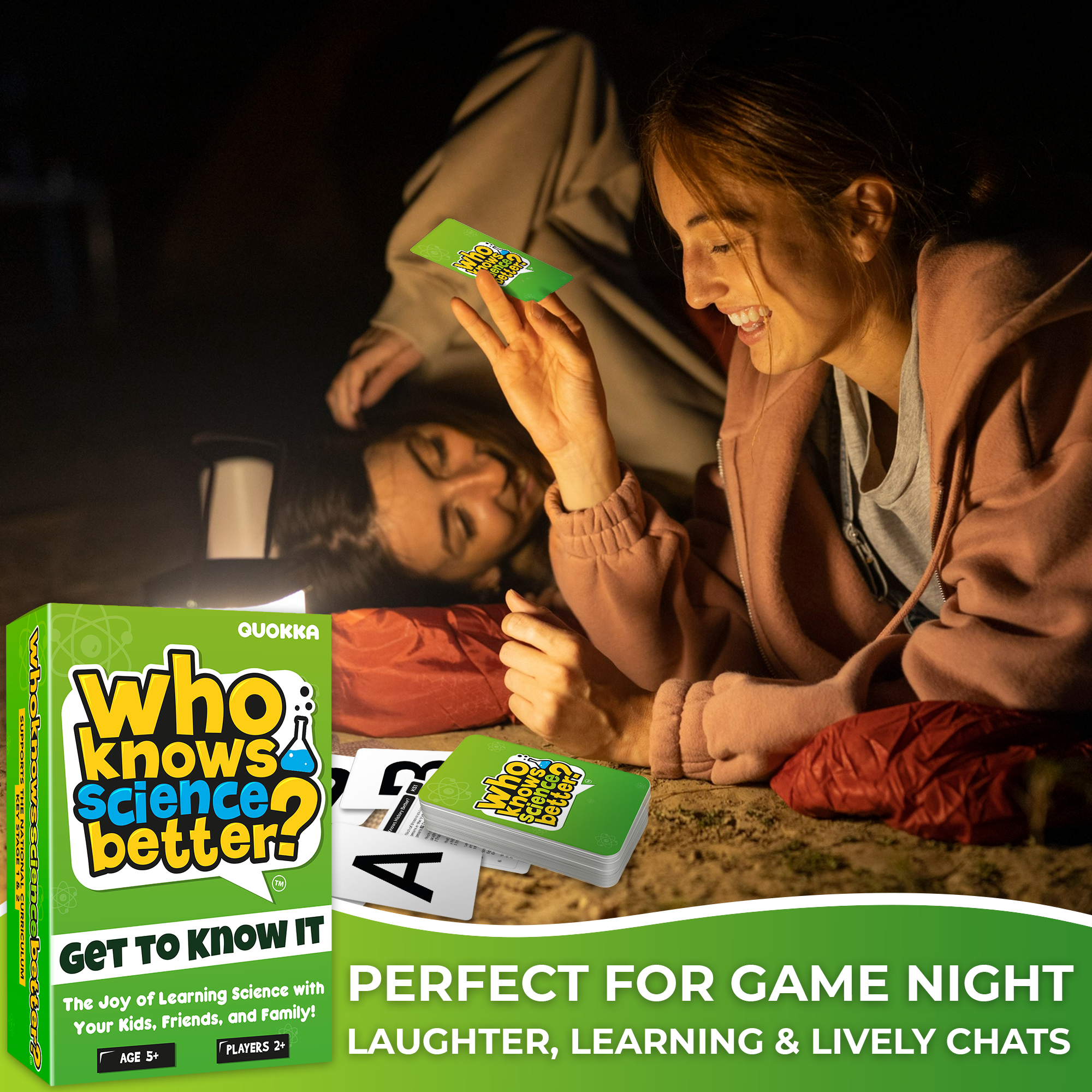 Trivia Game Who Knows Science Better? for Kids & Family