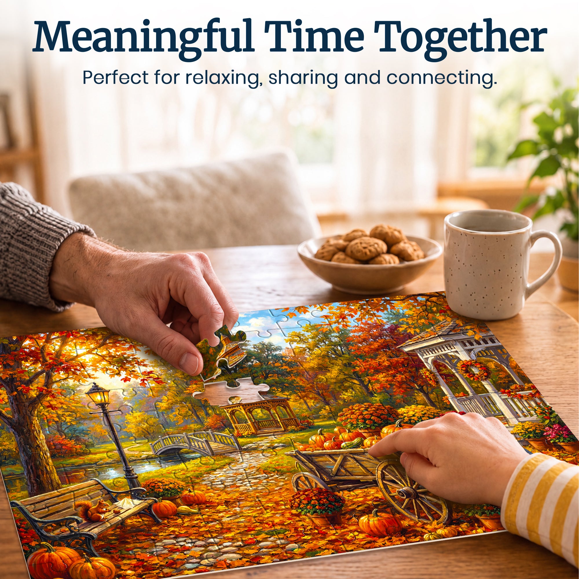 100 Pcs Search & Find Dementia Puzzles for Elderly - Nature