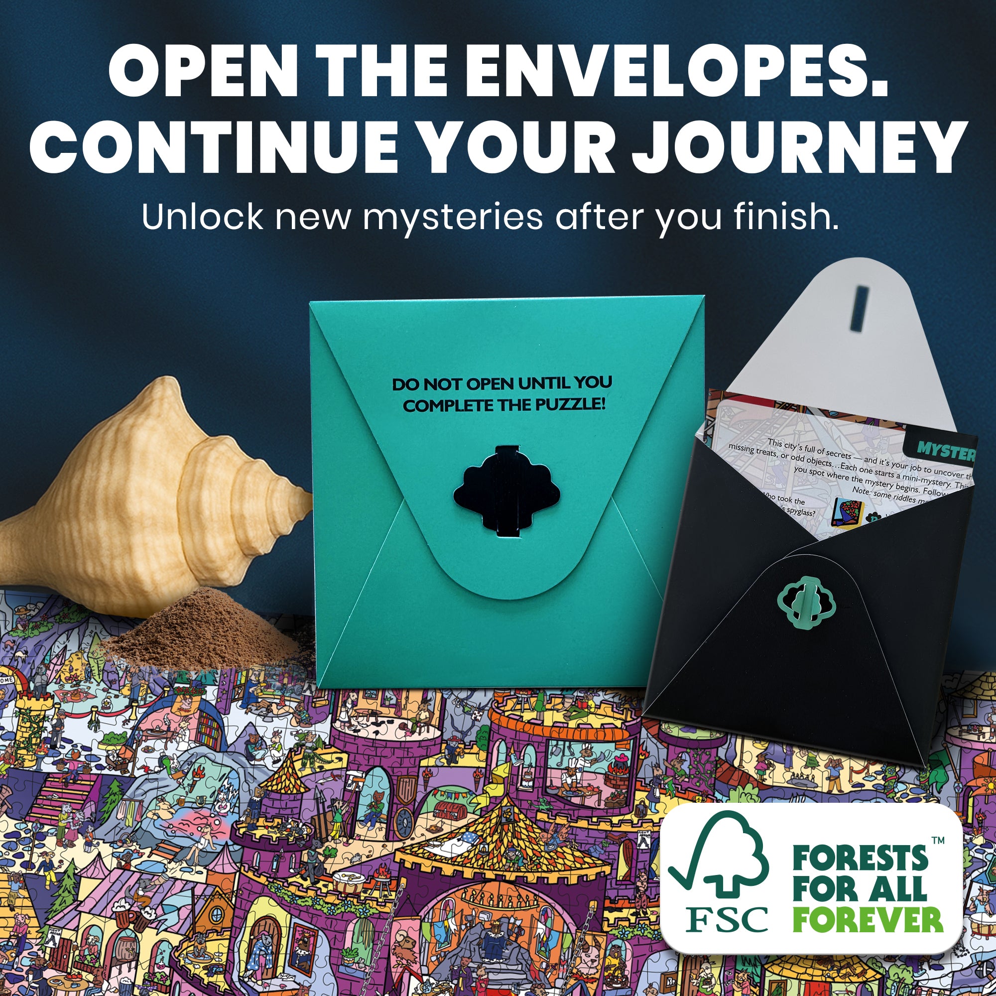 1000 Pcs Puzzle for Adults with Hidden Tasks | Furfloat Kingdom