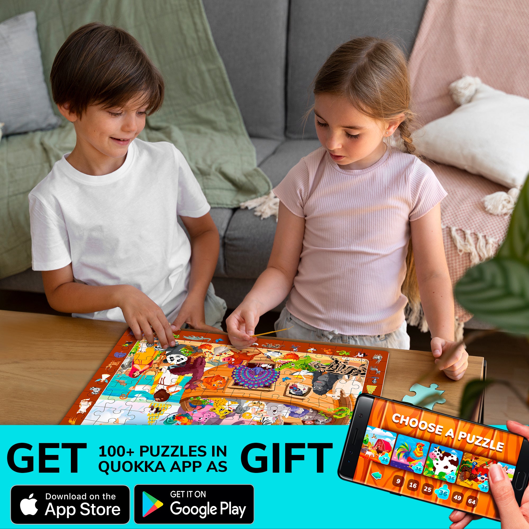 60 Piece Puzzles for Kids | Religion Set