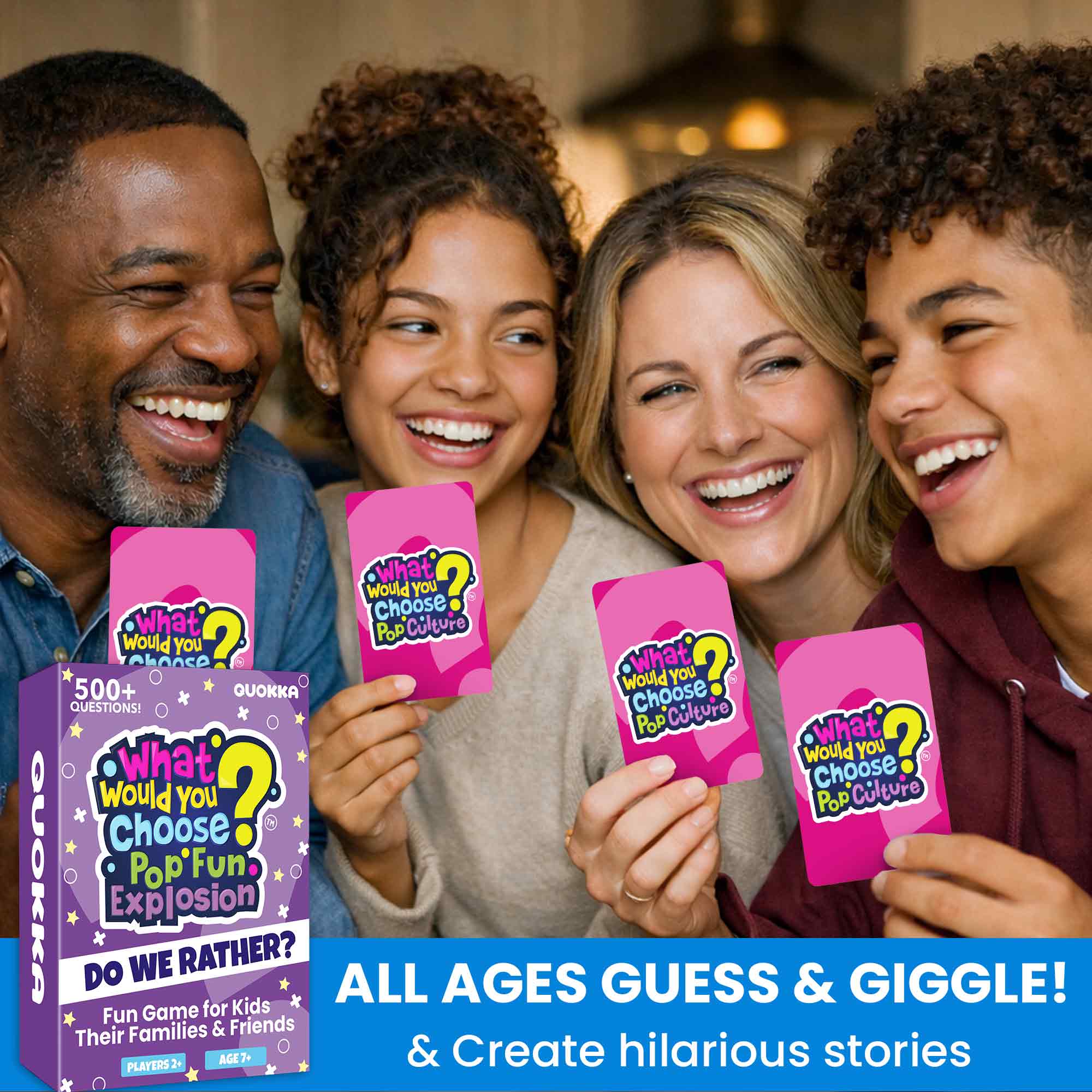 Trivia Game What Would You Choose? Pop Culture for Kids & Family