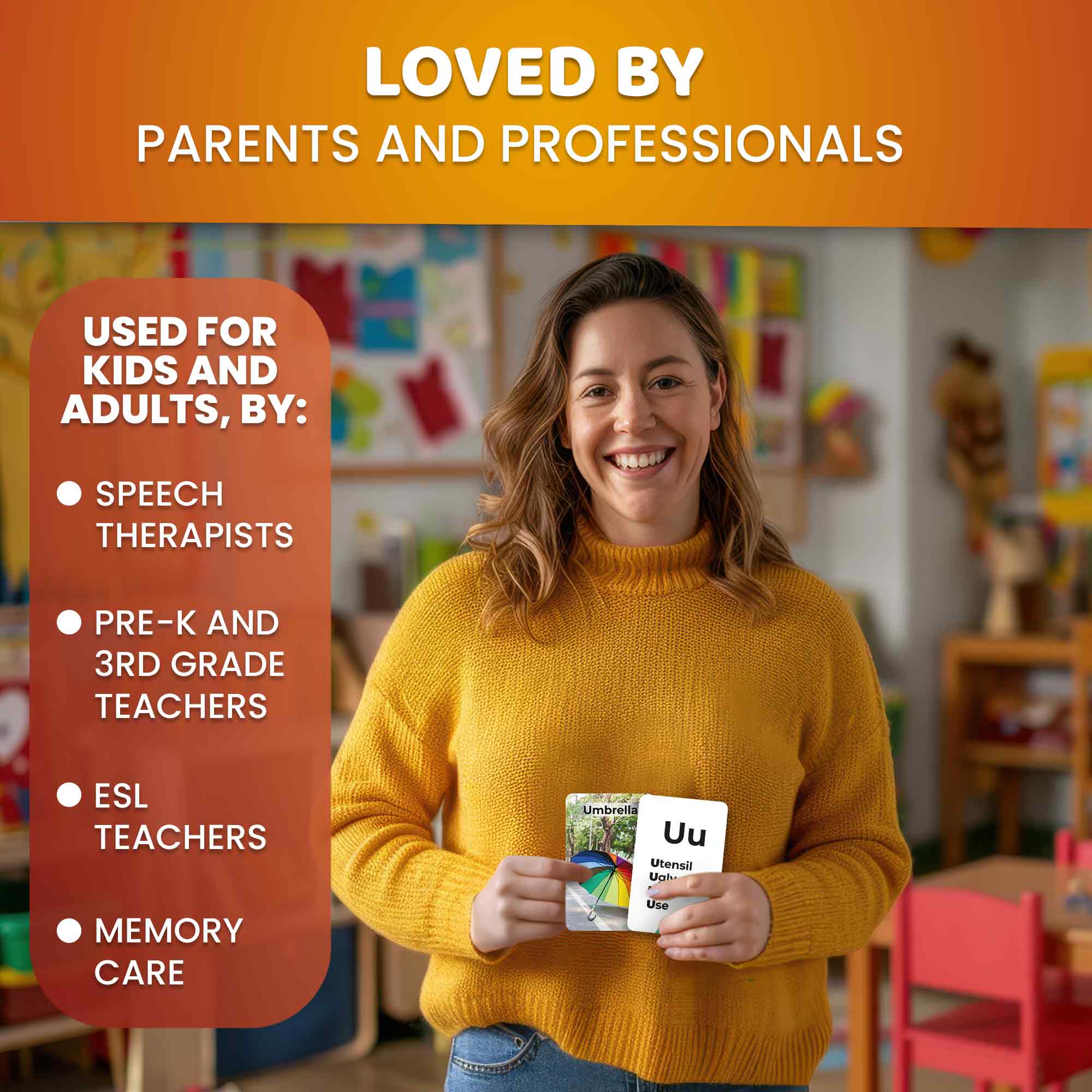 260 Flash Cards with Realistic Images for Kids