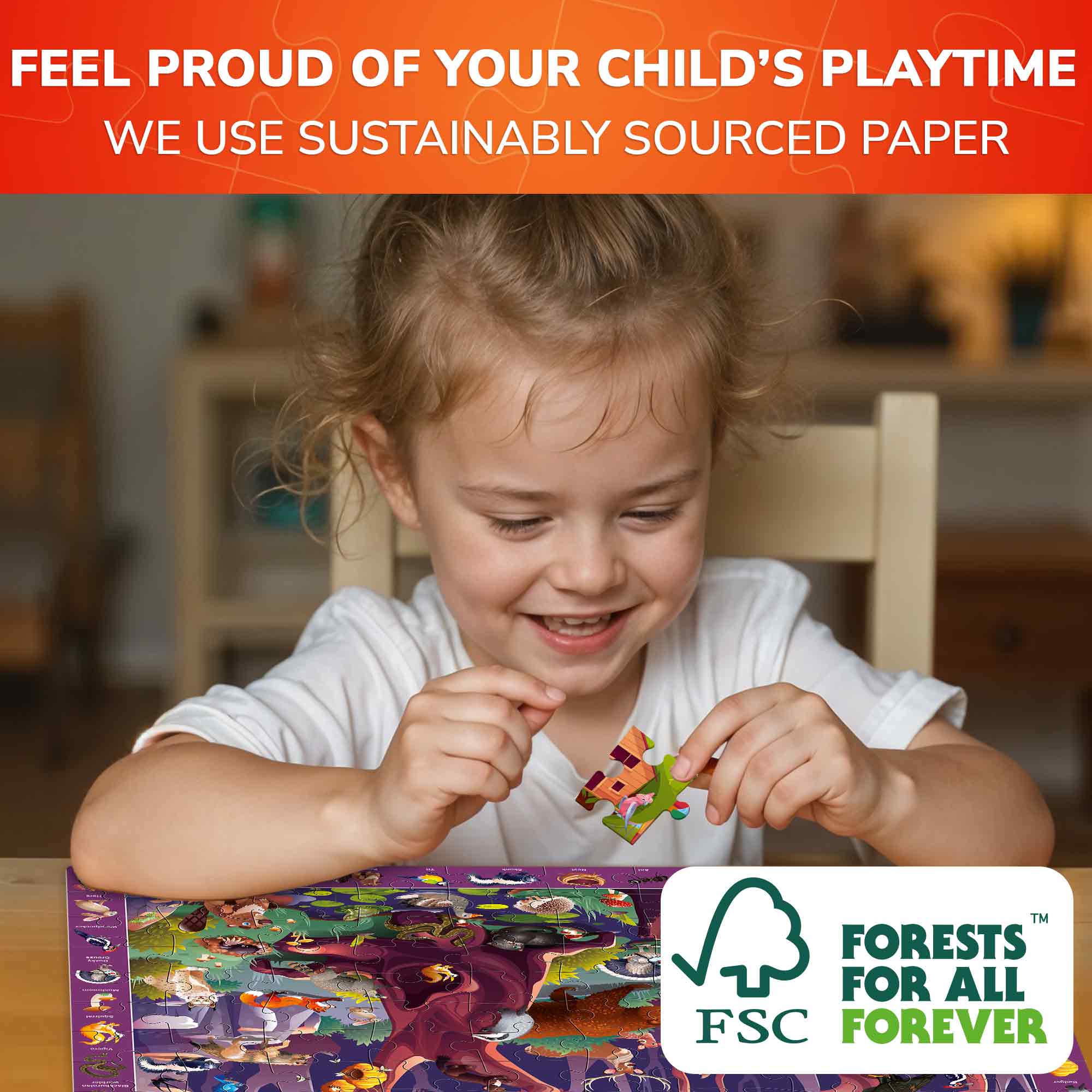 Floor Puzzles for Kids Ages 6-8