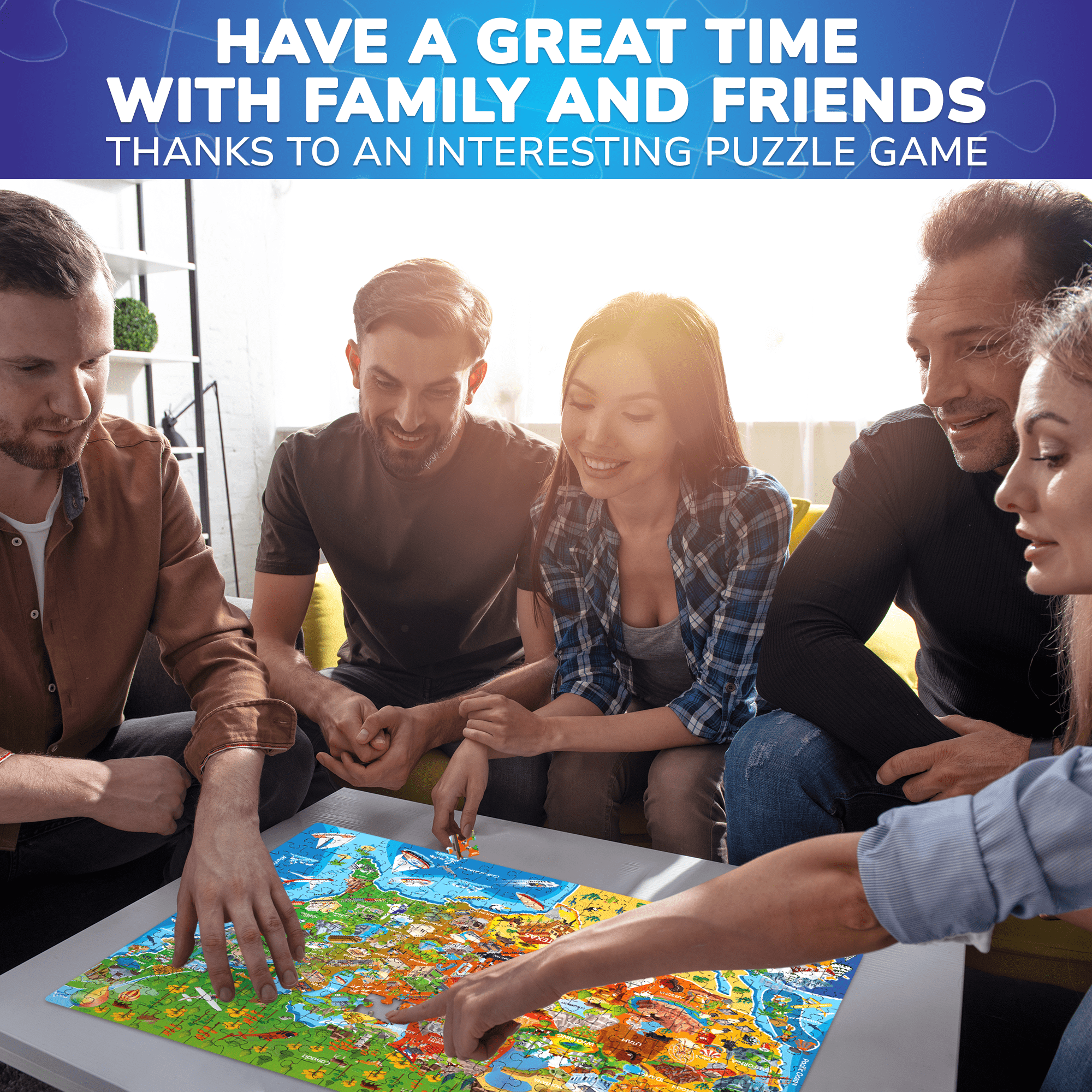 1000 Piece Puzzles for Adults 3 Set