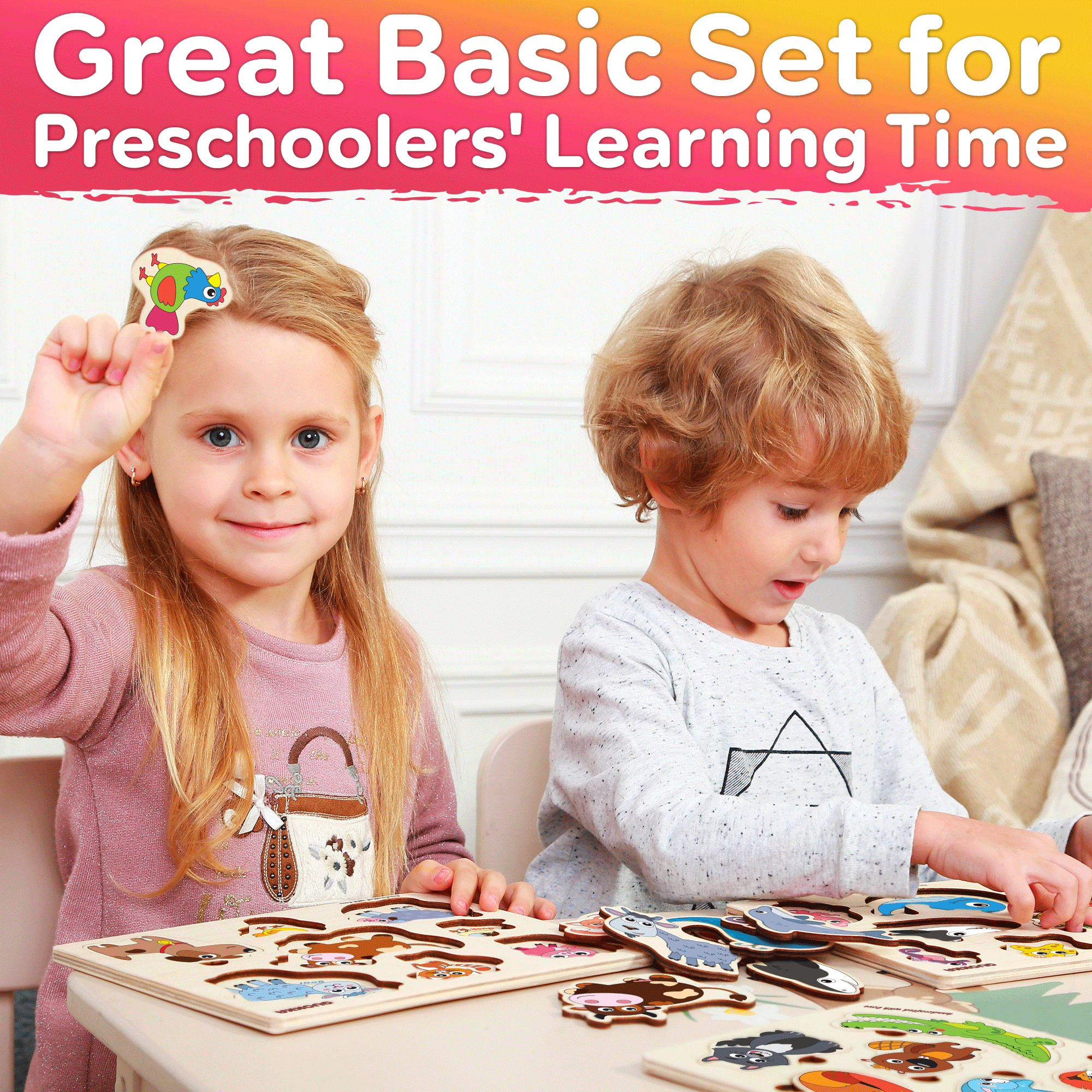 Animals Puzzle for Baby and Toddler