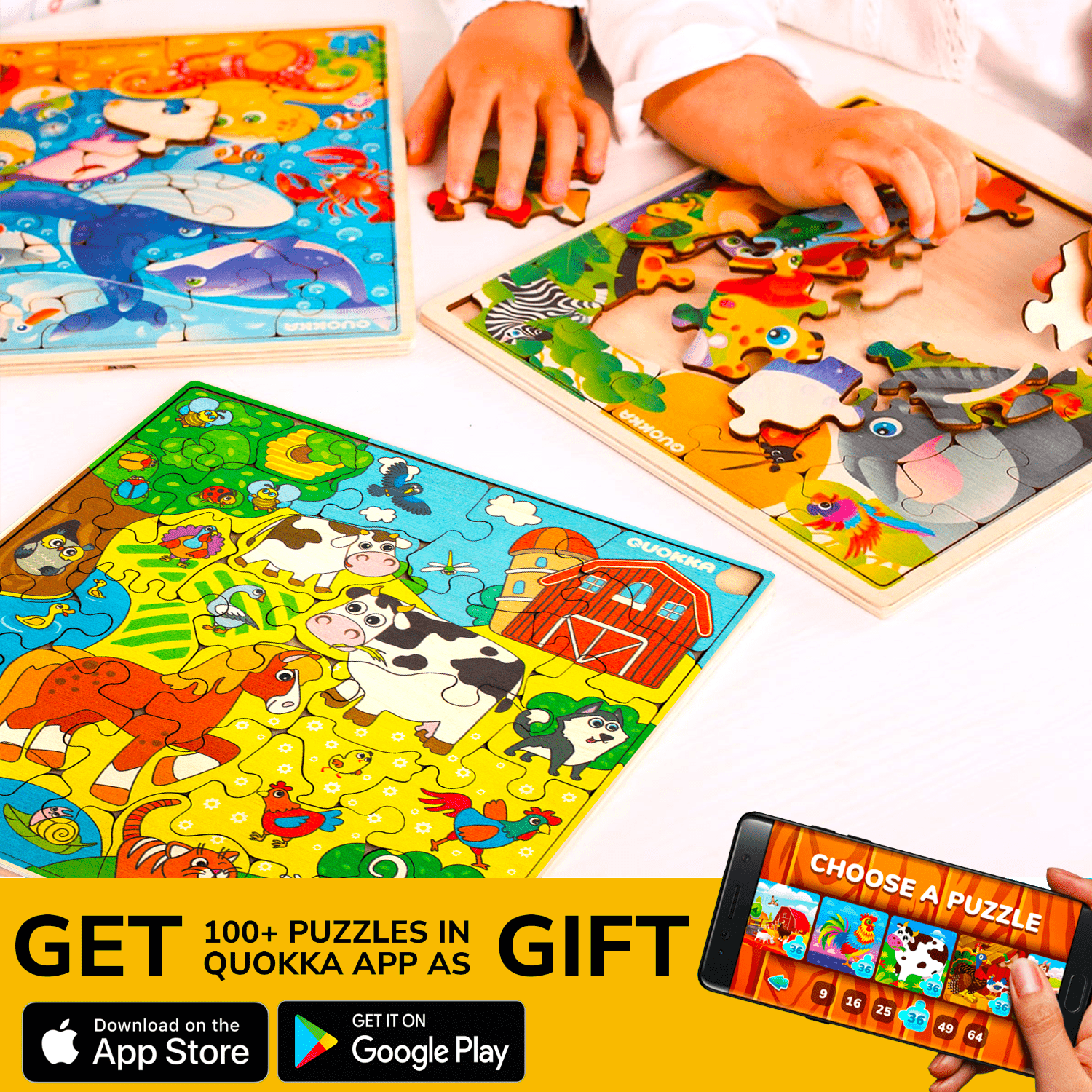 Wooden Jigsaw Puzzles
