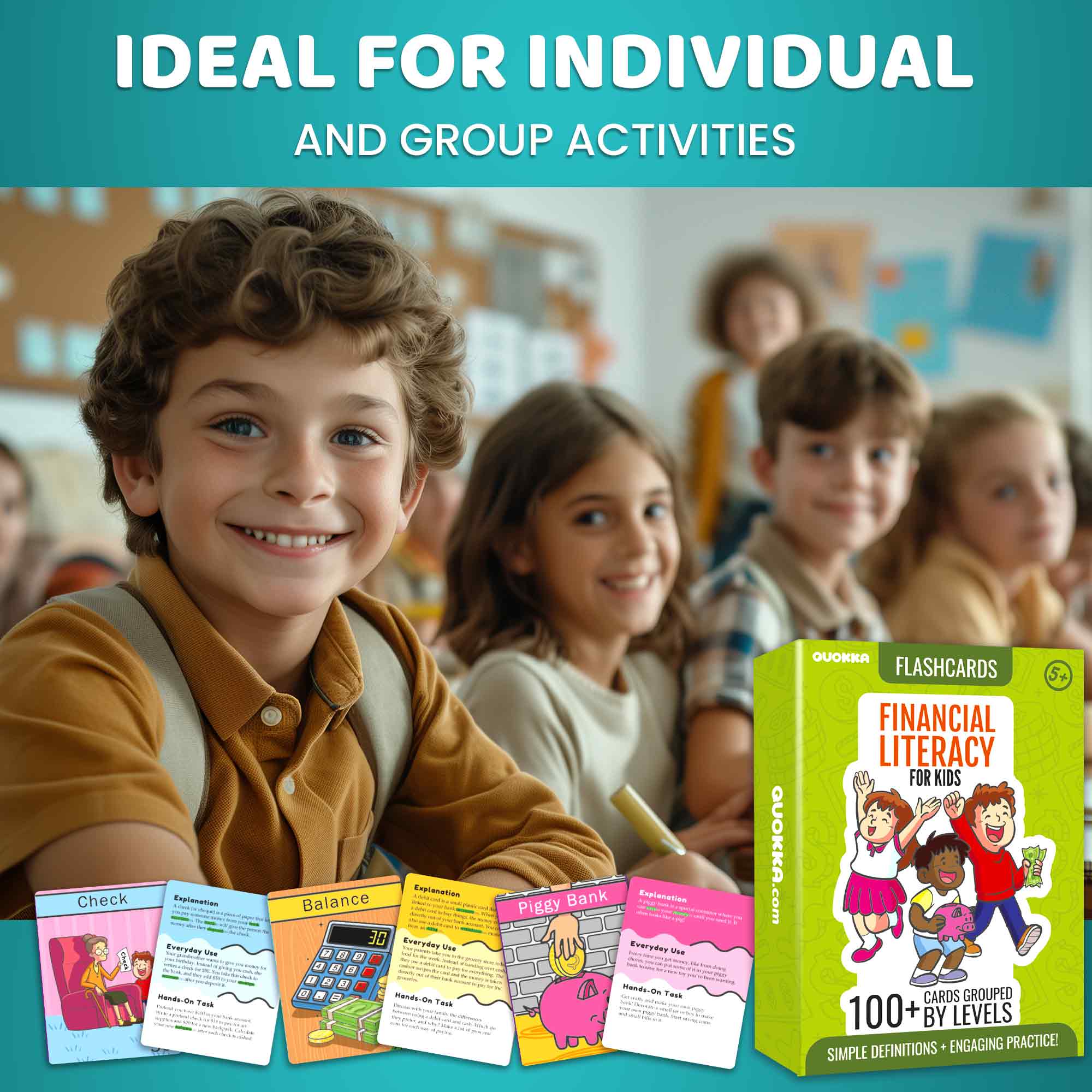 Financial Literacy Flash Cards
