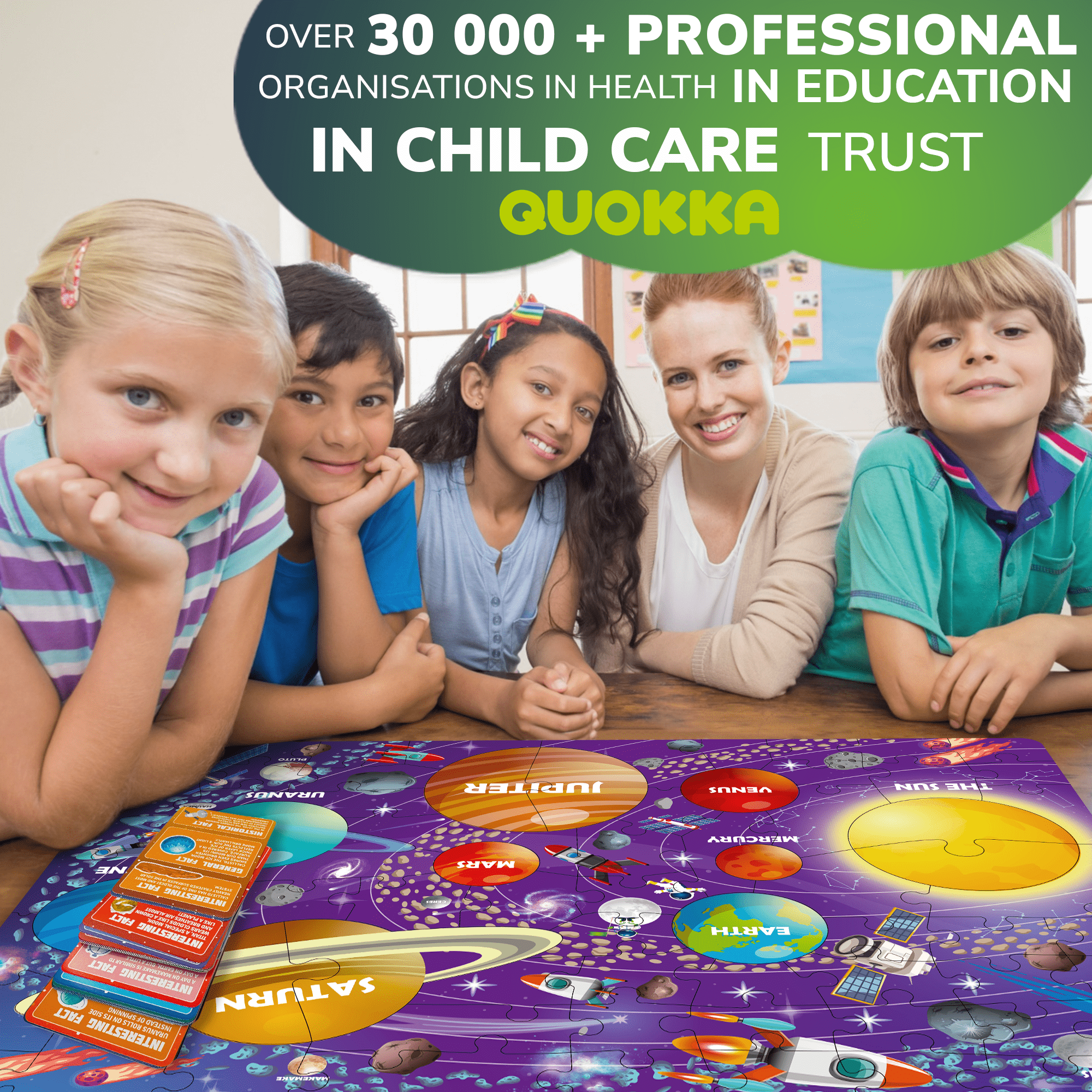 Jigsaw Puzzles 50 Double-Sided Cards