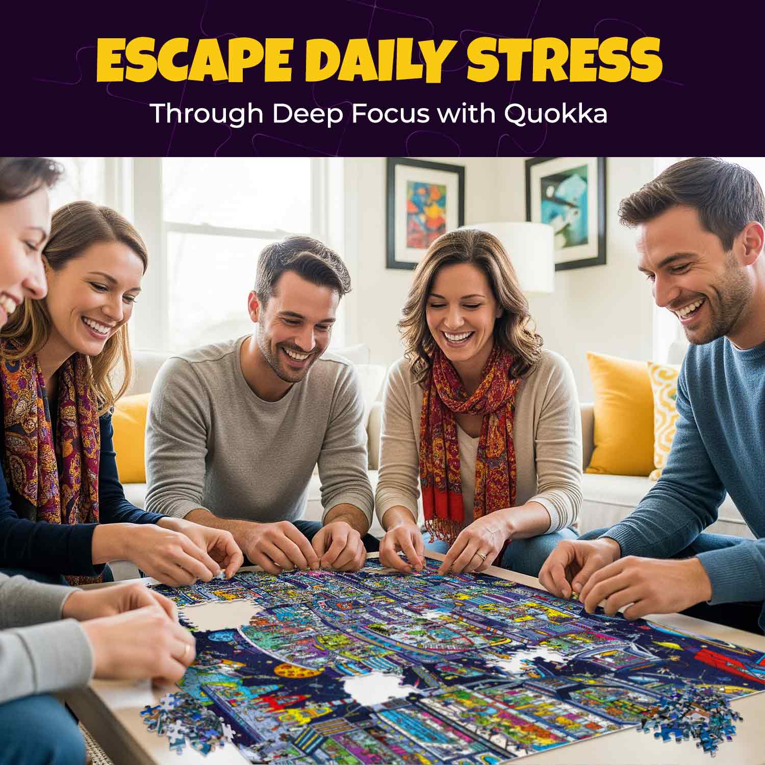 1000 Pcs Jigsaw Puzzle for Adults | Galactic Tails