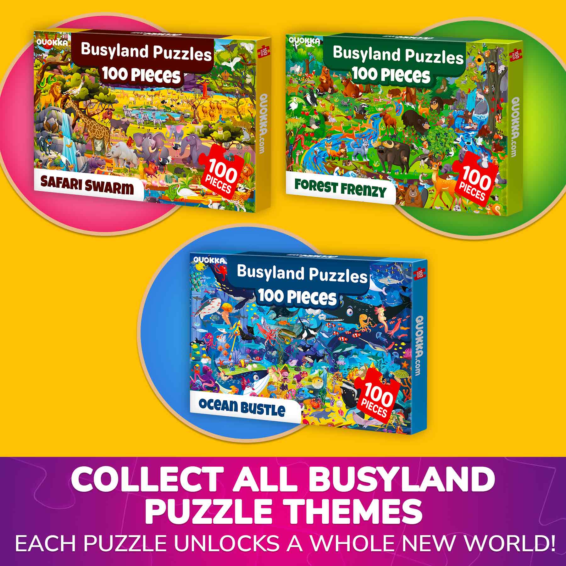 100 Piece Busyland Jigsaw Puzzle