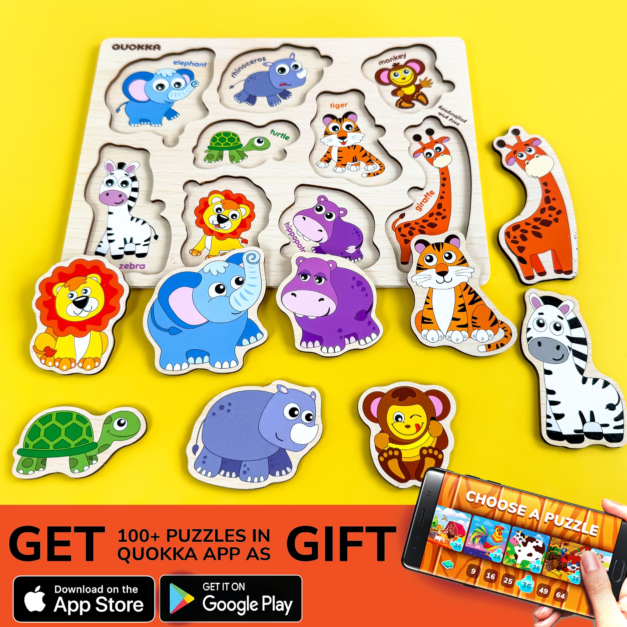 Puzzles with Animals