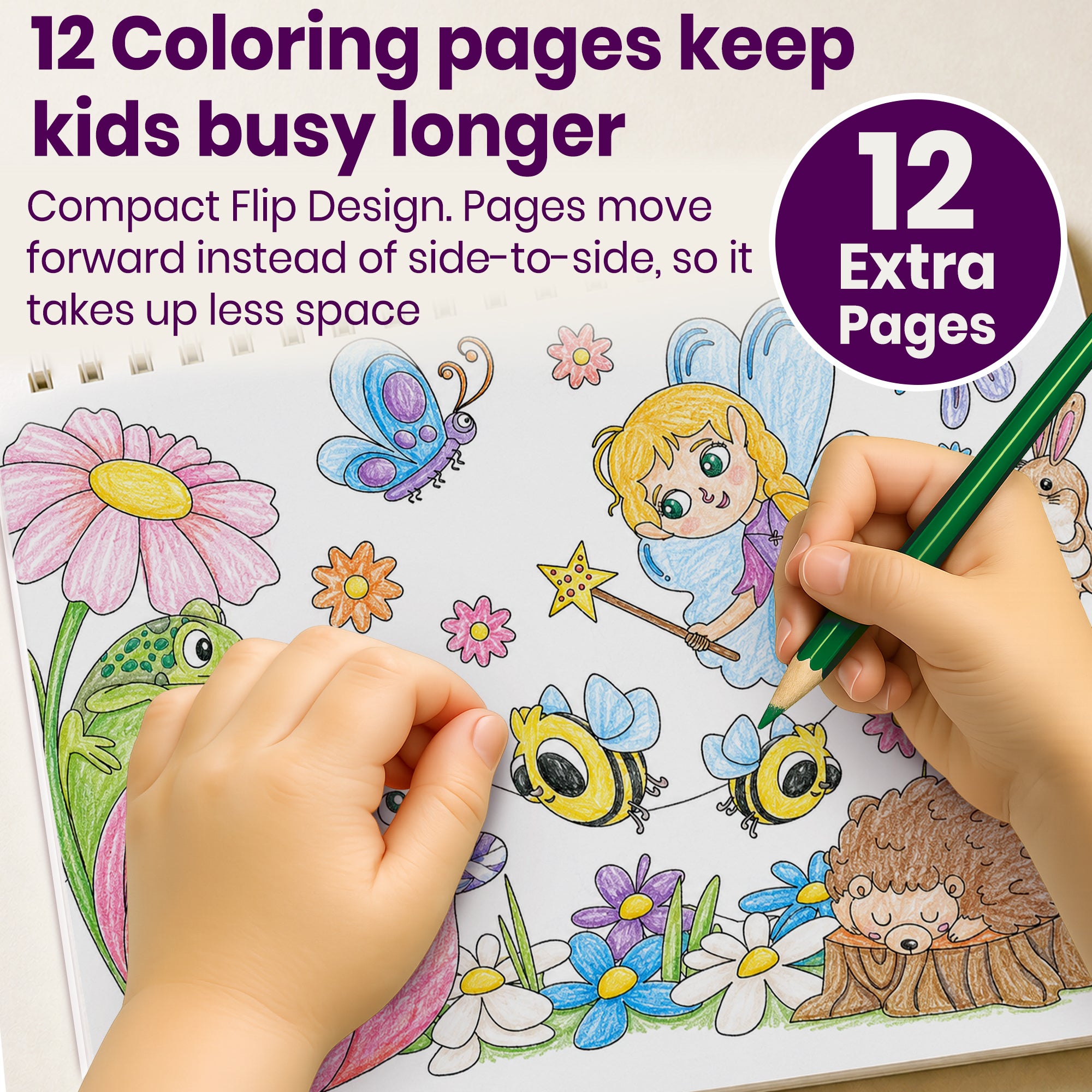 Sticker Book for Kids Fairy Tale - Draw & Stick Creative Workbook