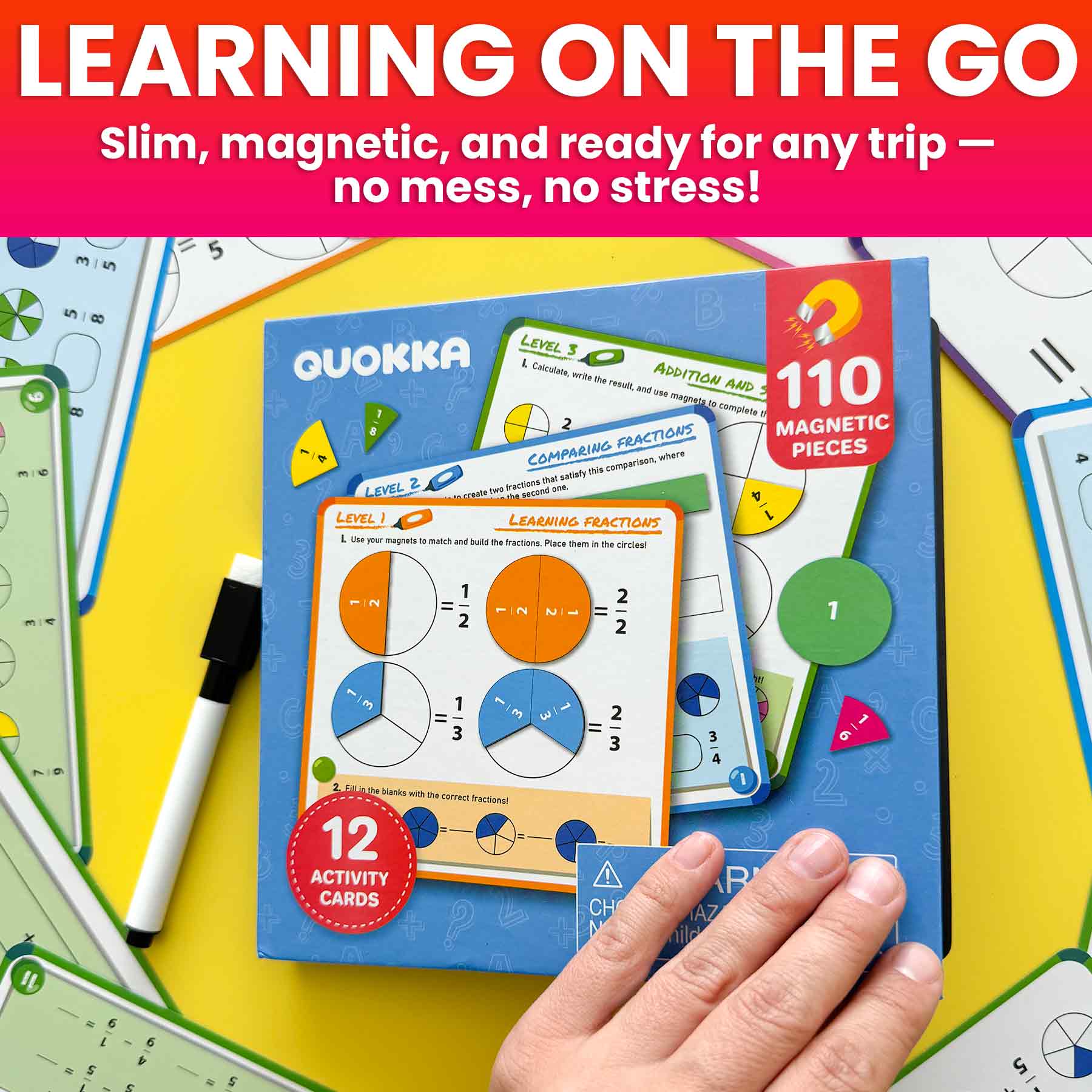 Magnetic Fractions Set – Hands-On Math Learning