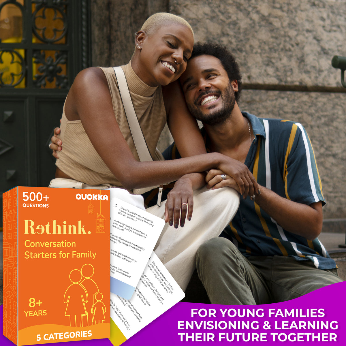 Rethink!: Conversation Starters for Family | 100 Cards