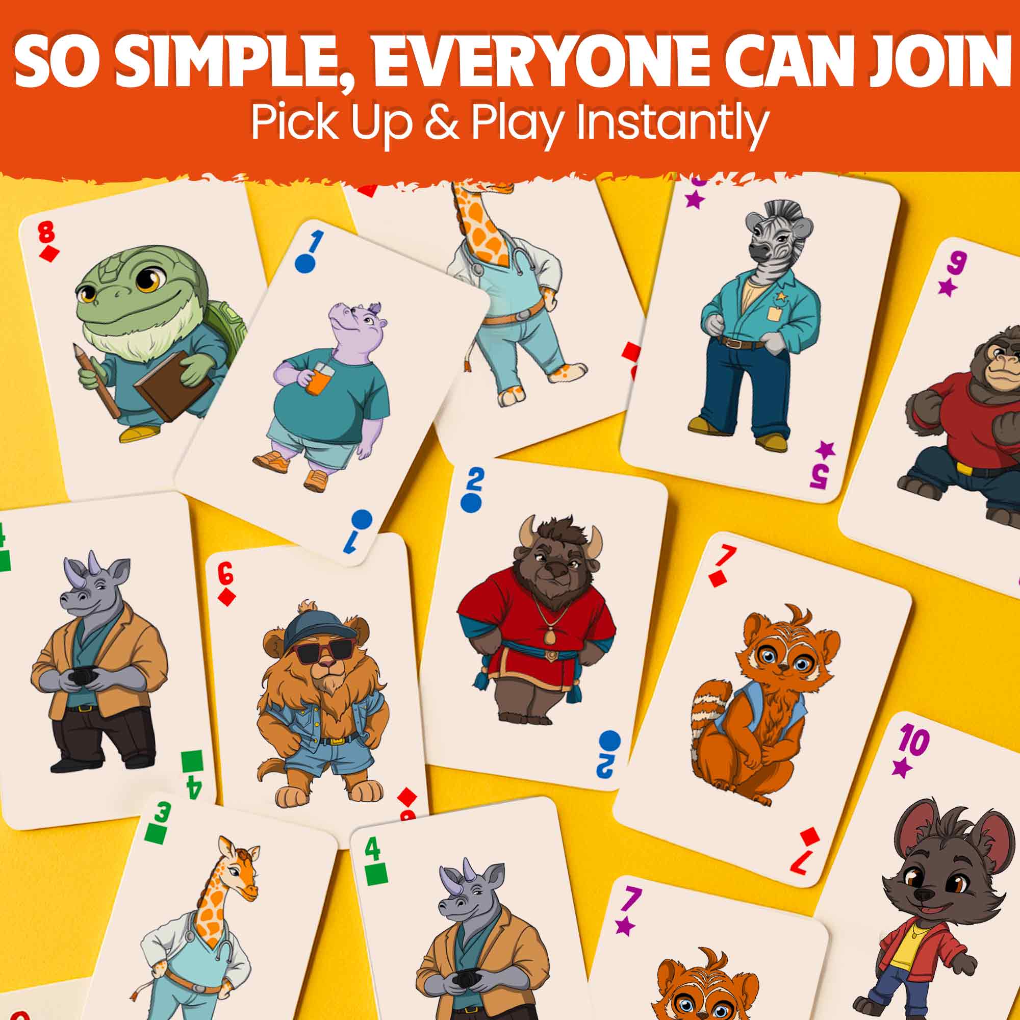 Card Games Crazy 8  for Kids Ages 4–8 Educational & Engaging Fun Game