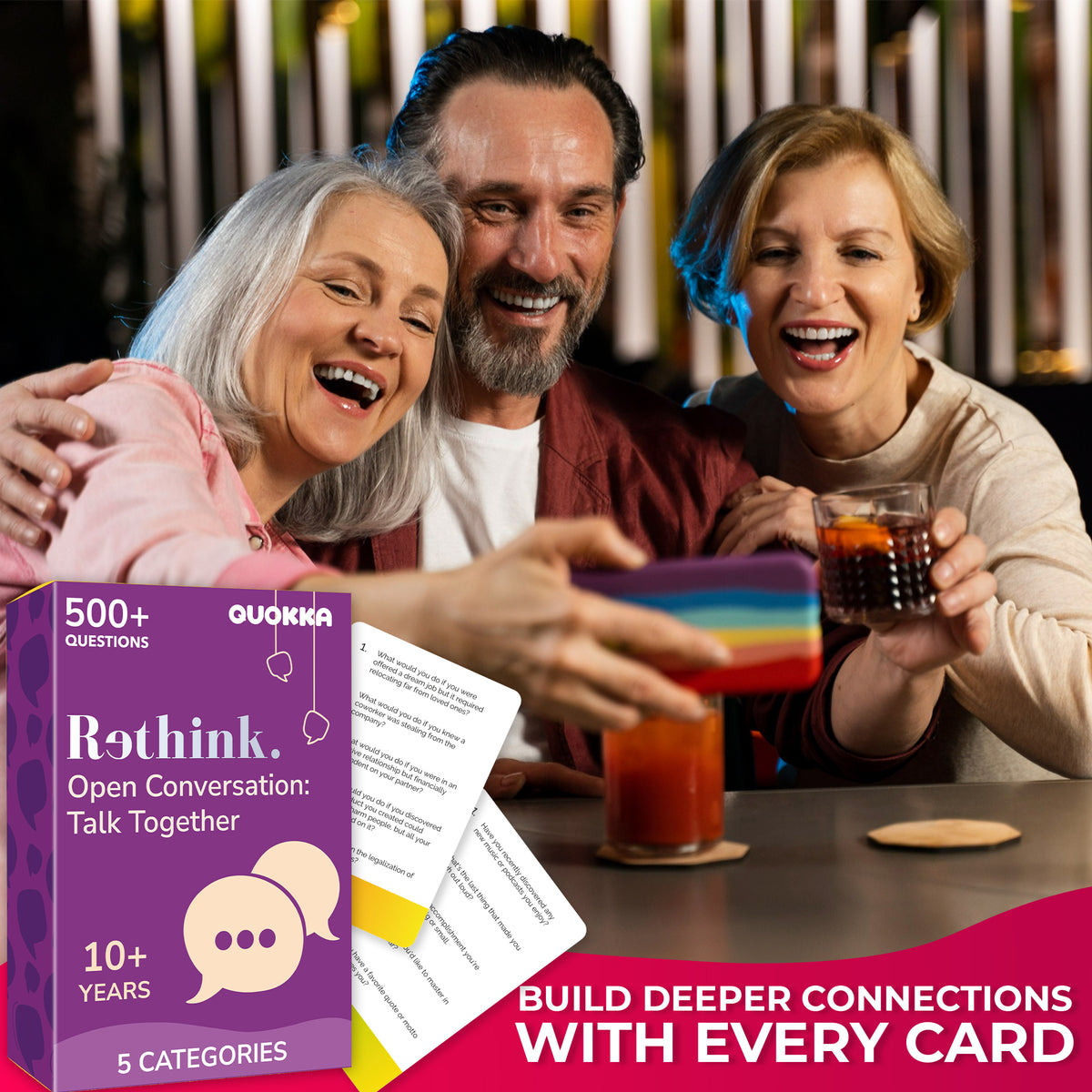 Rethink!: Conversation Starters Universal | 100 Cards