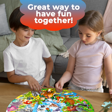 Load image into Gallery viewer, QUOKKA 48 Piece Round Puzzles Animals
