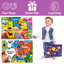 Load image into Gallery viewer, Magnetic 24 Piece Puzzles for Kids
