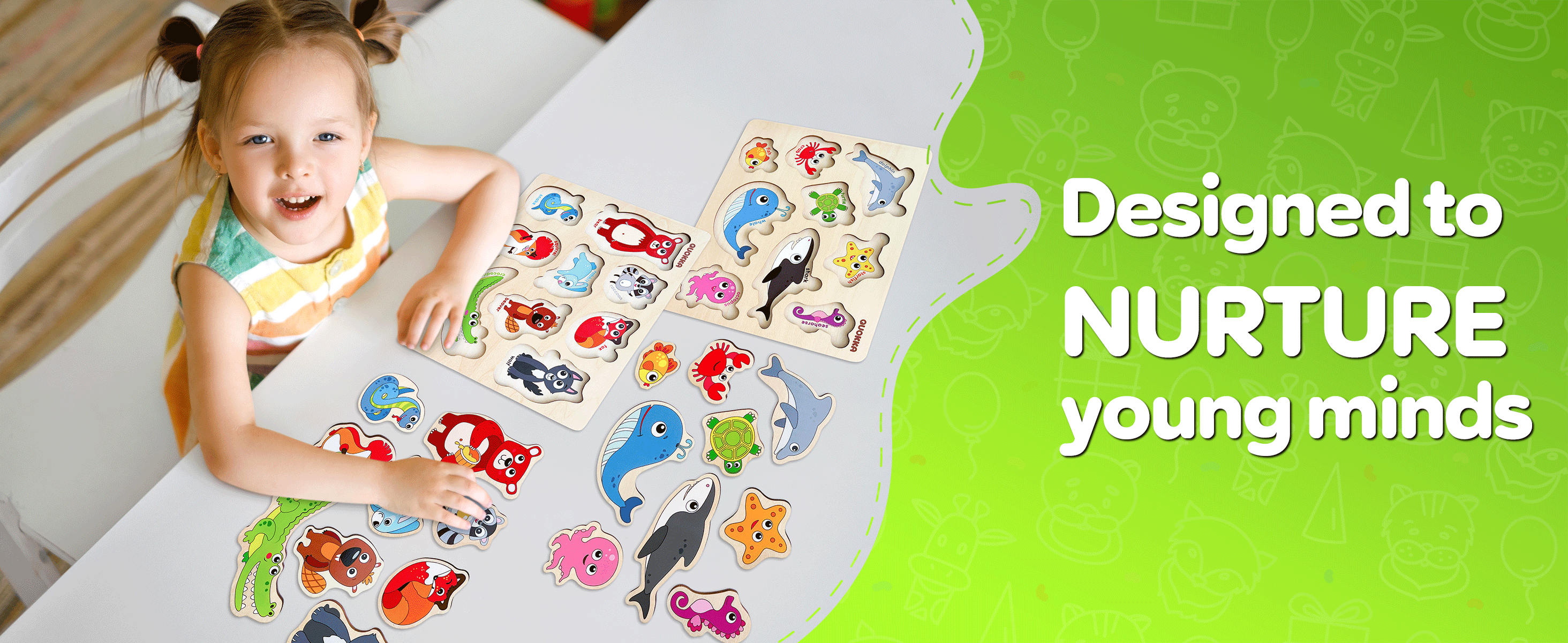 Wood Learning Travel Toys for Children
