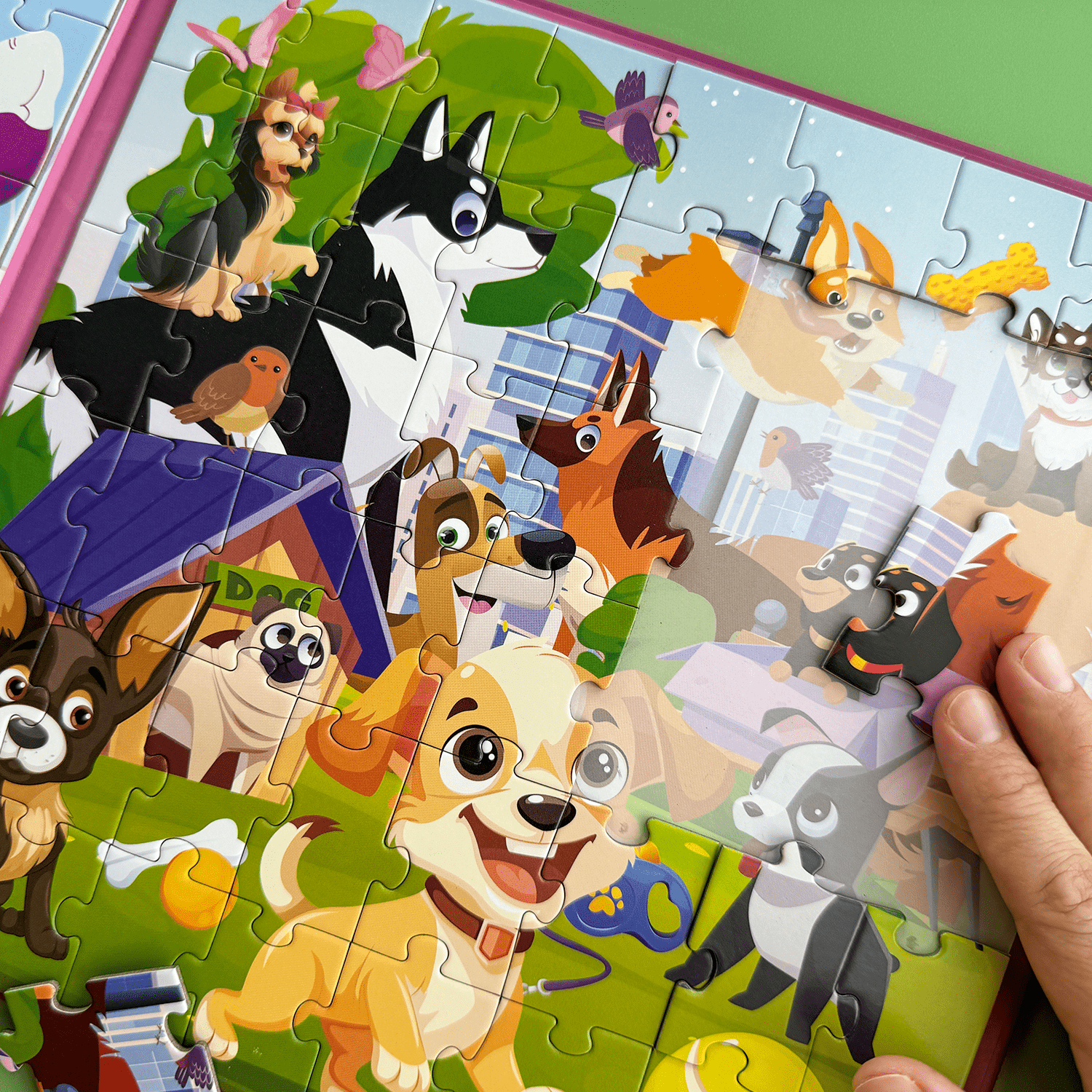Magnetic Puzzles for Kids Cats & Dogs
